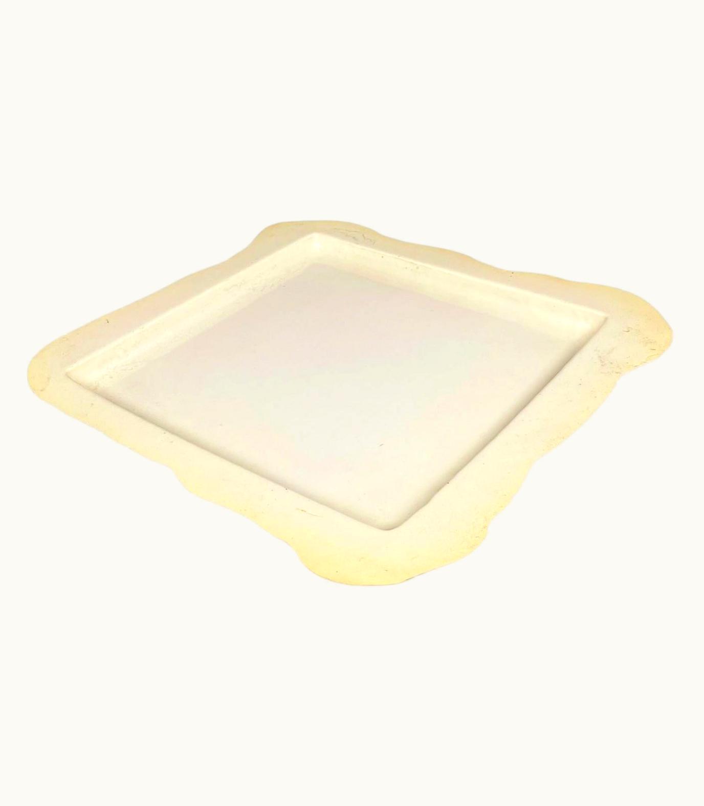 Gaetano Pesce Gaetano Pesce Italian Post-modern White Resin Try-tray By Gaetano Pesce For Fish Design, 2000s