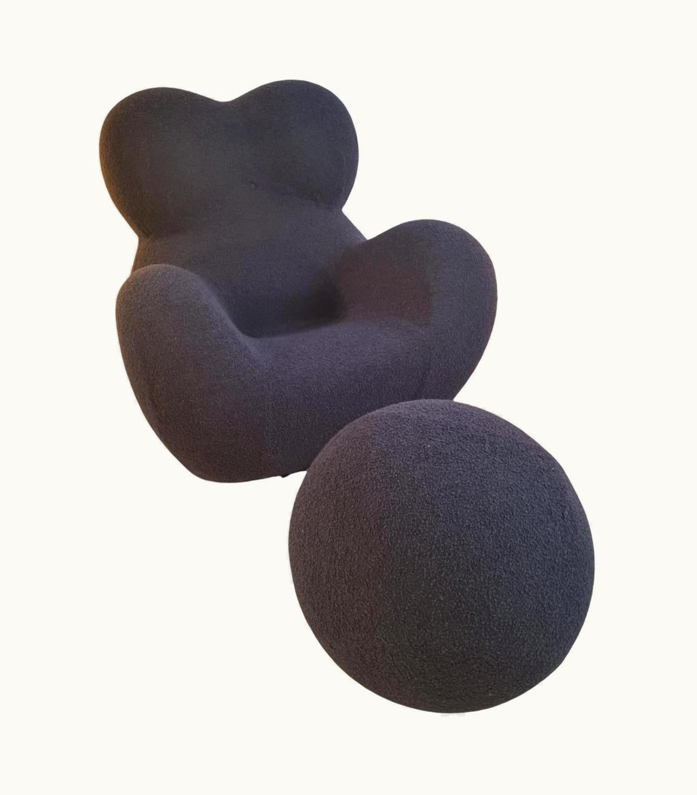 Gaetano Pesce Gaetano Pesce Up Armchair + Ottoman, "La Mamma" B&B Italia