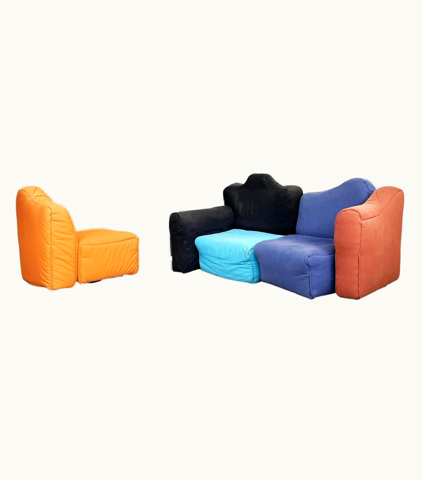 Gaetano Pesce Gaetano Pesce Italian Modern Modular Sofa Cannaregio By Gaetano Pesce For Cassina, 1987