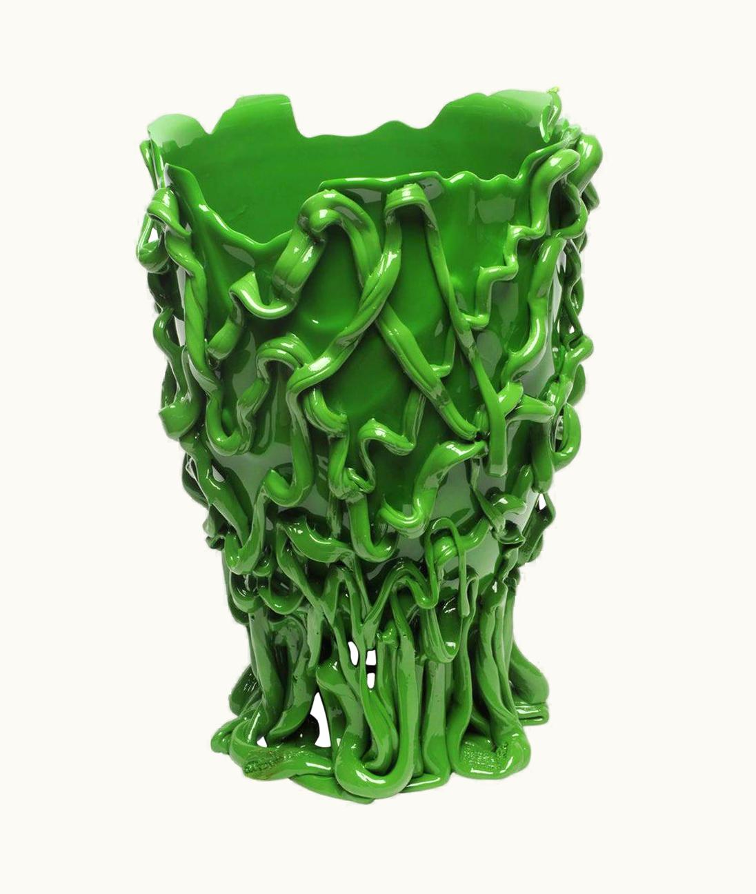 Gaetano Pesce Gaetano Pesce Contemporary Fish Design Gaetano Pesce Medusa XL Vase Soft Resin Green