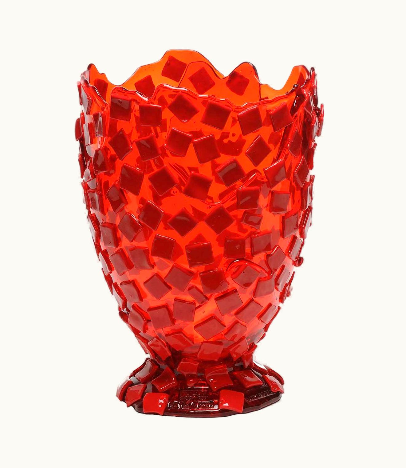 Gaetano Pesce Gaetano Pesce Rock Red Large Vase By Gaetano Pesce