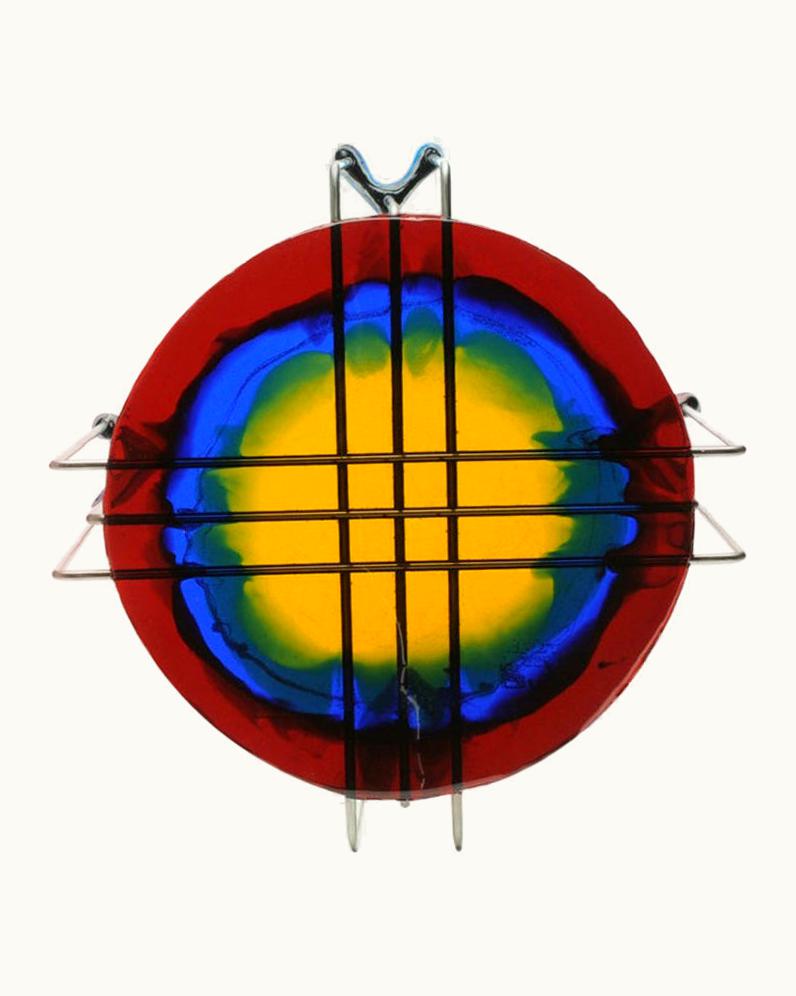 Gaetano Pesce Gaetano Pesce Single Size XL High Triple Play Coffee Table In Red, Blue, Yellow