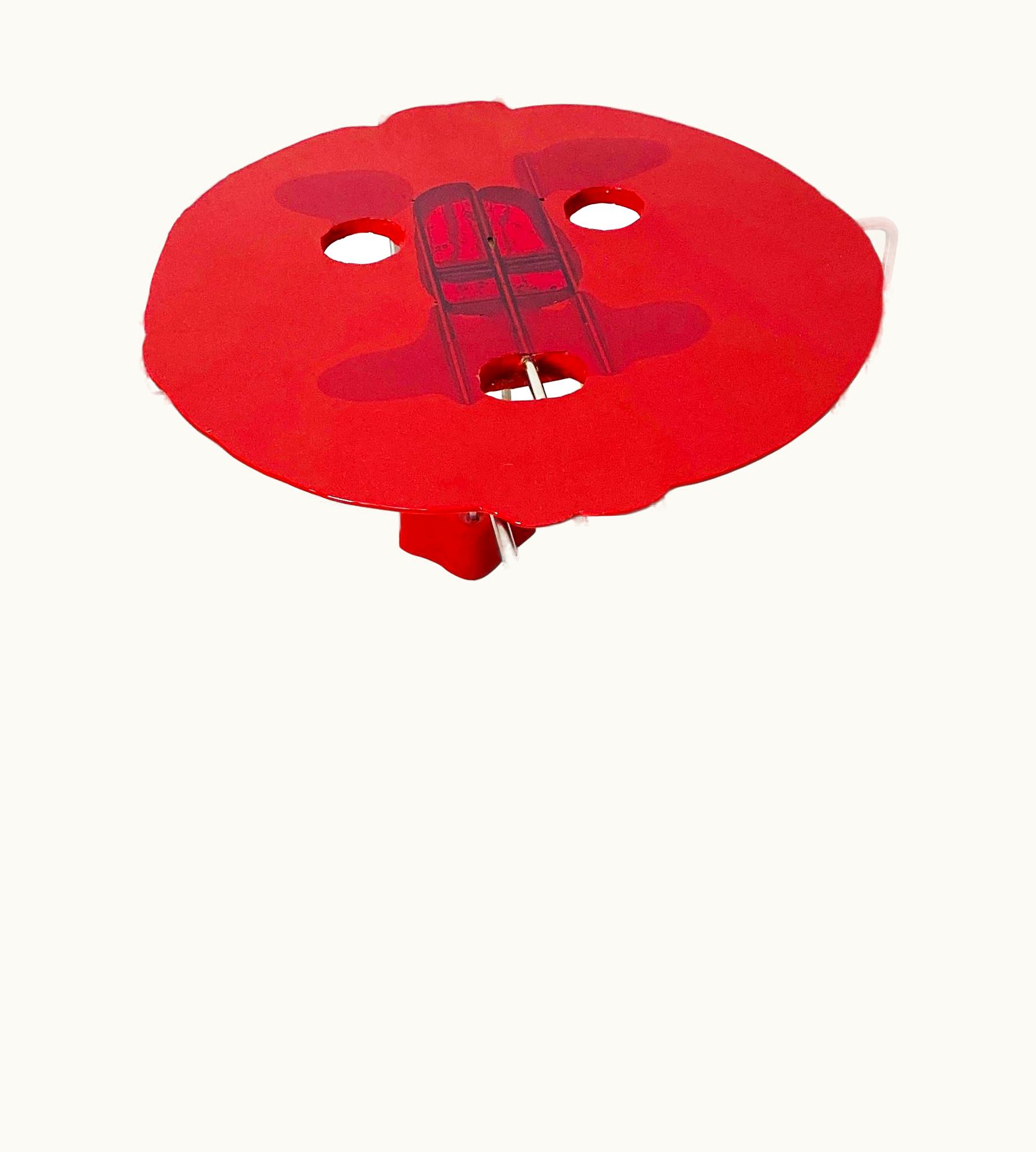 Gaetano Pesce Gaetano Pesce Italian Modern Triple Play Resin Stool By Gaetano Pesce For Fish Design, 2000s