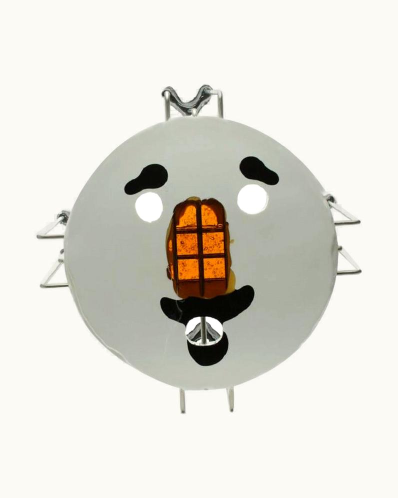 Gaetano Pesce Gaetano Pesce Single Size XL Medium Triple Play Coffee Table In White By Gaetano Pesce