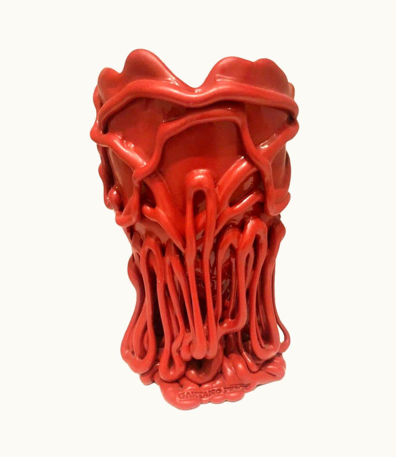 Gaetano Pesce Gaetano Pesce Sculptural Medusa Vase By Gaetano Pesce For Fish Design, Italy, 2000s