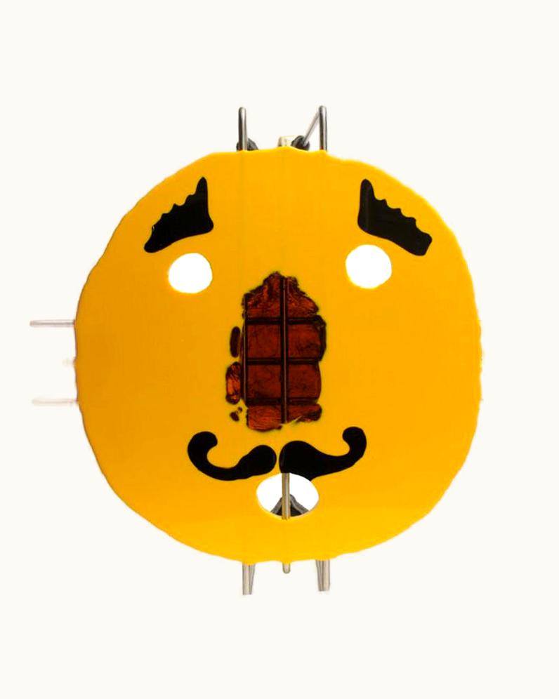 Gaetano Pesce Gaetano Pesce Set Of 3, Size XL Triple Play Coffee Table In Yellow By Gaetano Pesce