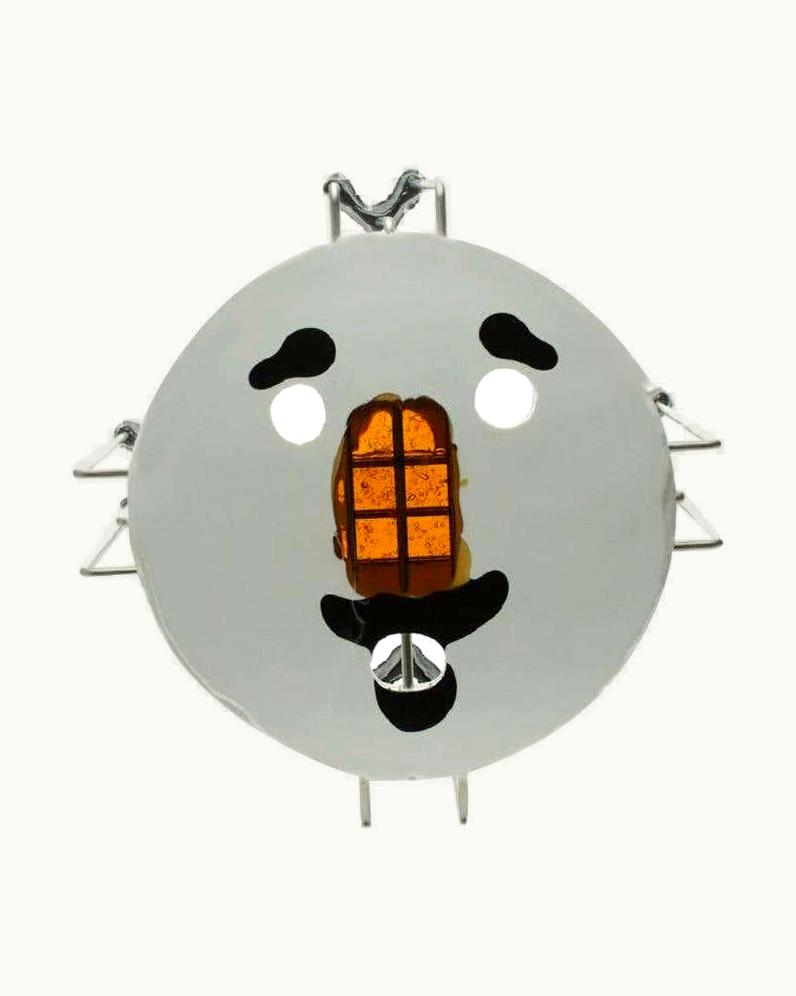 Gaetano Pesce Gaetano Pesce Single Size XL Low Triple Play Coffee Table In White By Gaetano Pesce