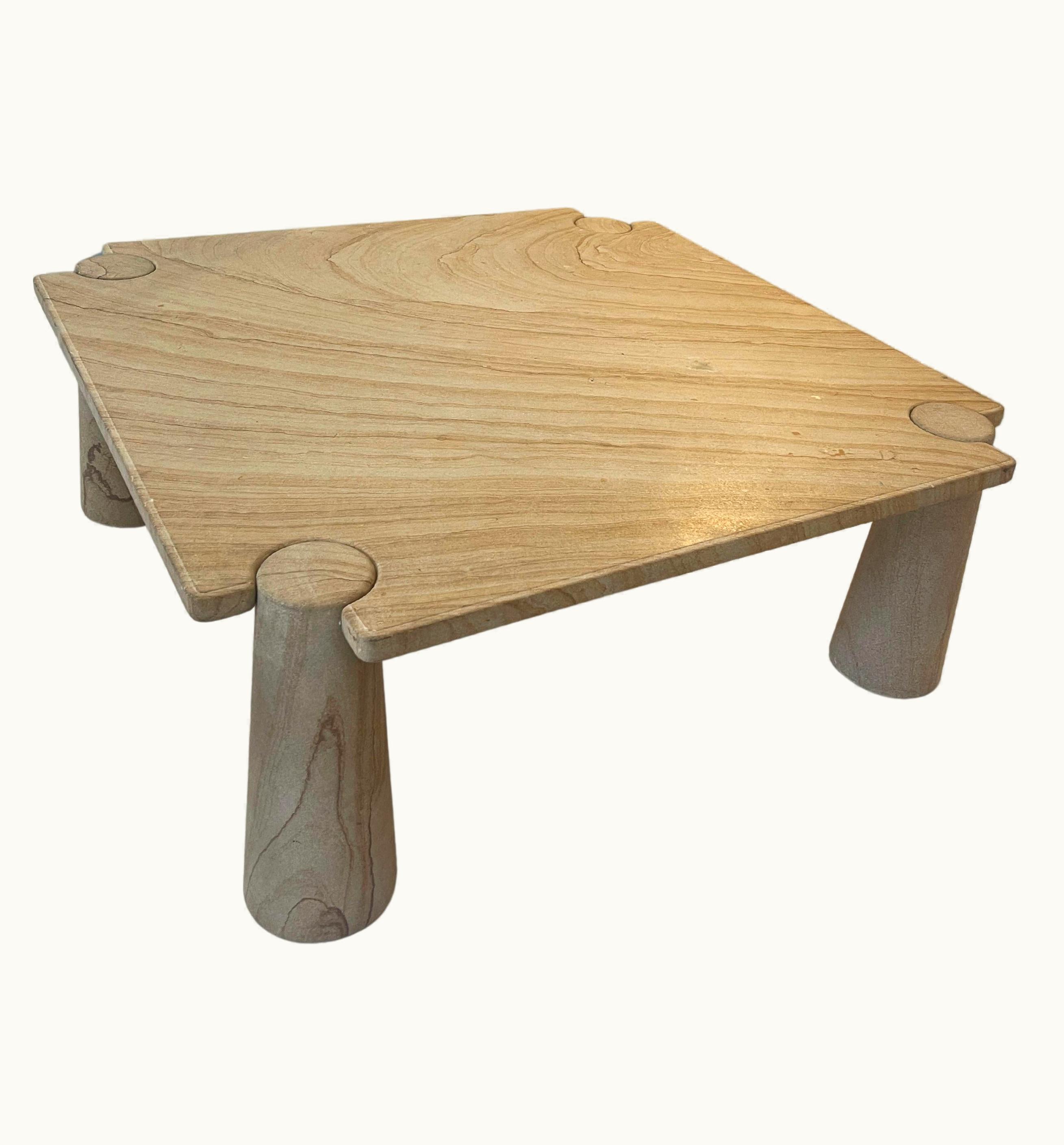 Angelo Mangiarotti Angelo Mangiarotti Coffee Table From Eros Series Designed By Skipper