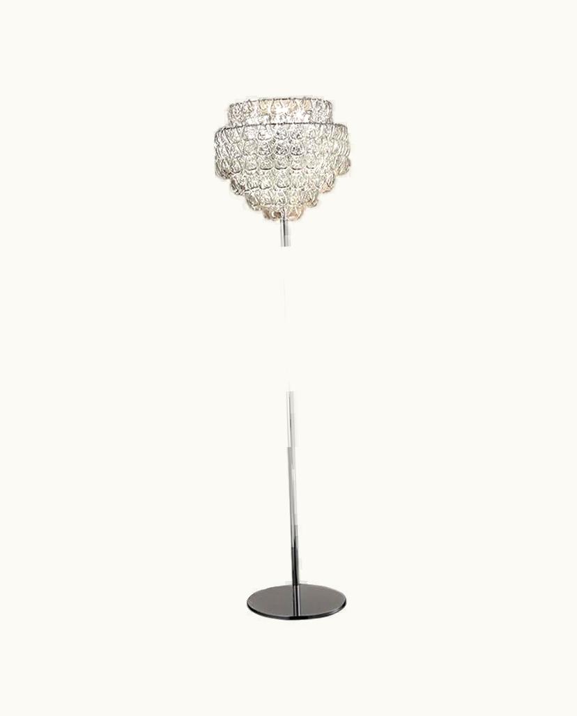Angelo Mangiarotti Angelo Mangiarotti VIstosi MiniGiogali PT Floor Lamp In Glass By Angelo Mangiarotti