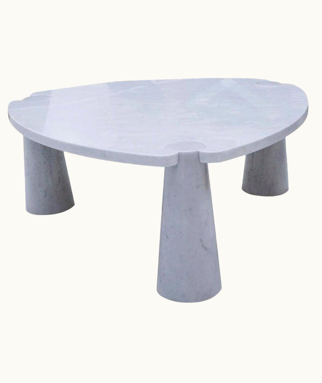 Angelo Mangiarotti Angelo Mangiarotti Mid-Century Modern Angelo Mangiarotti Eros Series Italian Coffee Table