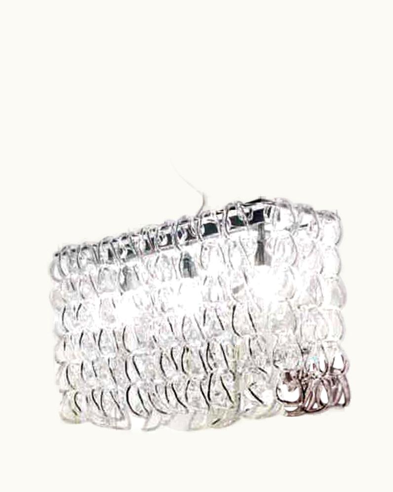 Angelo Mangiarotti Angelo Mangiarotti VIstosi Giogali Pendant Light In Crystal And Transparent By Angelo Mangiarotti UZ0198202