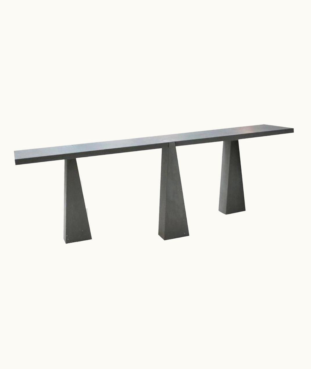 Angelo Mangiarotti Angelo Mangiarotti Mid-Century Modern Mangiarotti For Skipper Italian Inca Console