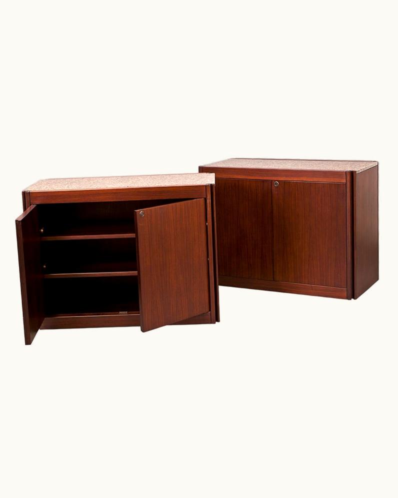 Angelo Mangiarotti Angelo Mangiarotti 1970's Angelo Mangiarotti ''4D Storage System Units'' Sideboards