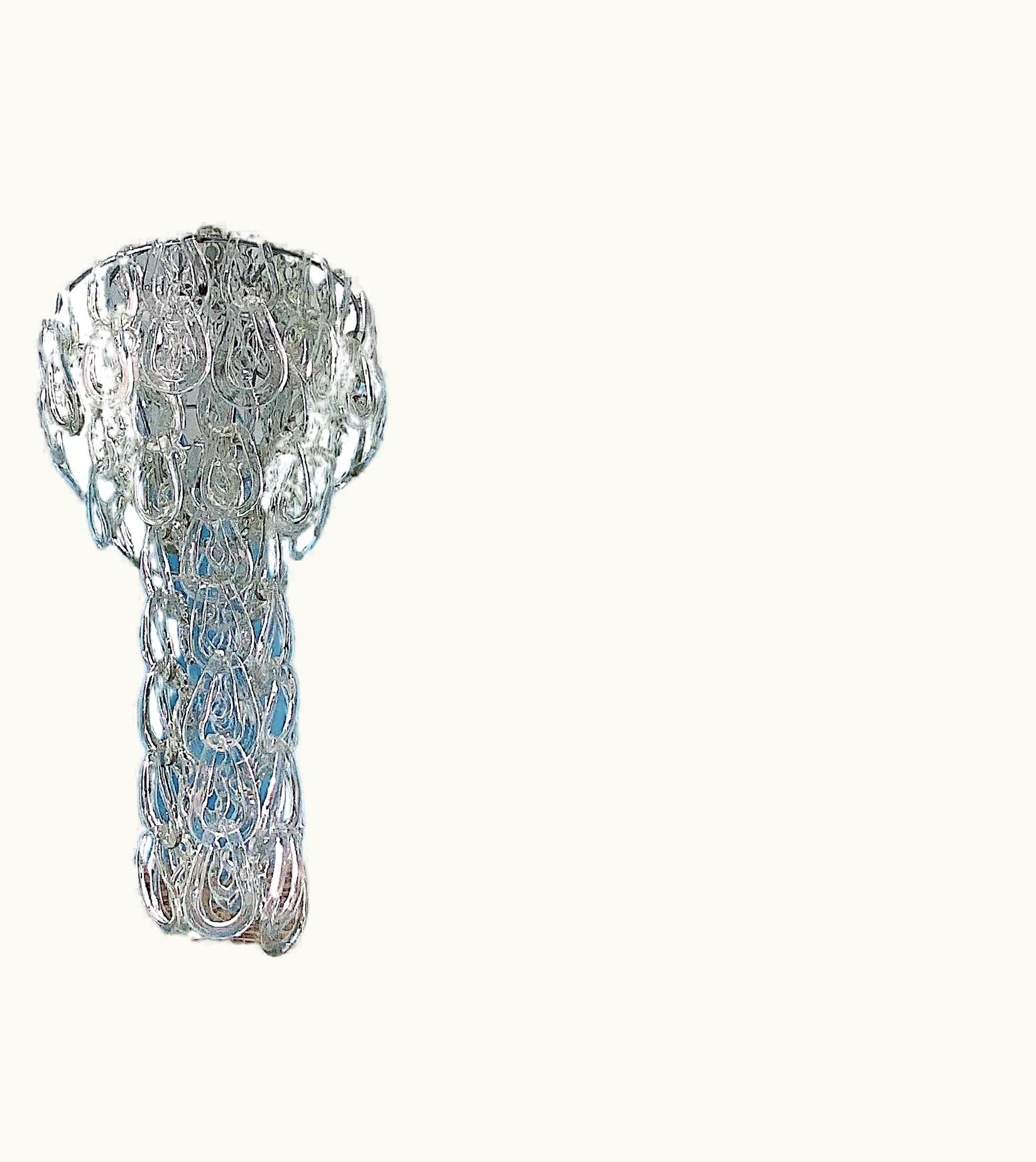 Angelo Mangiarotti Angelo Mangiarotti Giogali Chandelier By Angelo Mangiarotti For VIstosi UZ0198335