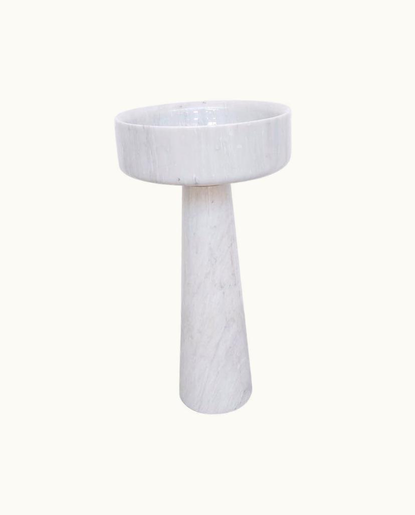 Angelo Mangiarotti Angelo Mangiarotti Carrara Marble Planter By Angelo Mangiarotti, Italy, C.1970 UZ0198349