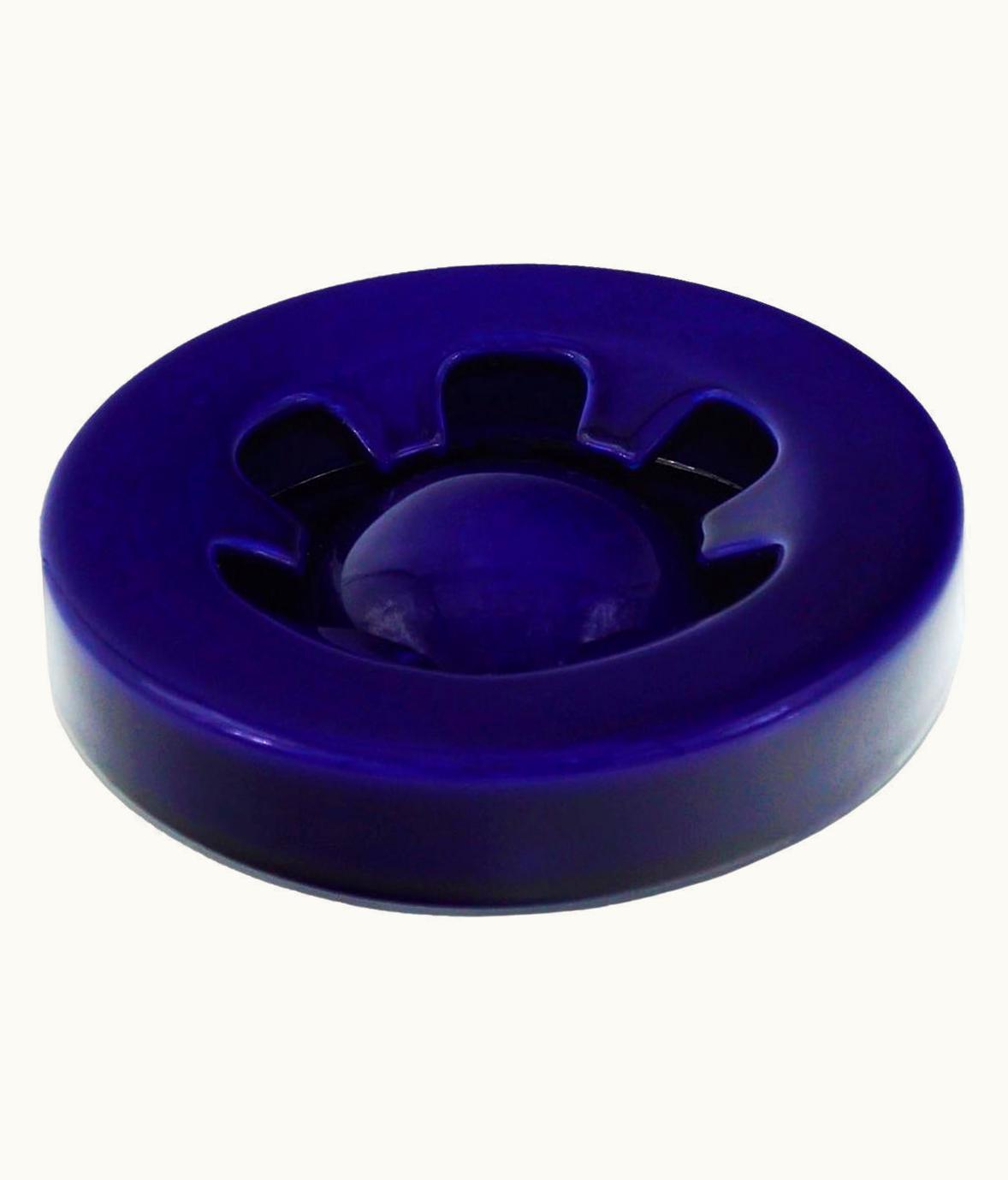 Angelo Mangiarotti Angelo Mangiarotti Blue Ceramic Ashtray - Angelo Mangiarotti For Fratelli Brambilla
