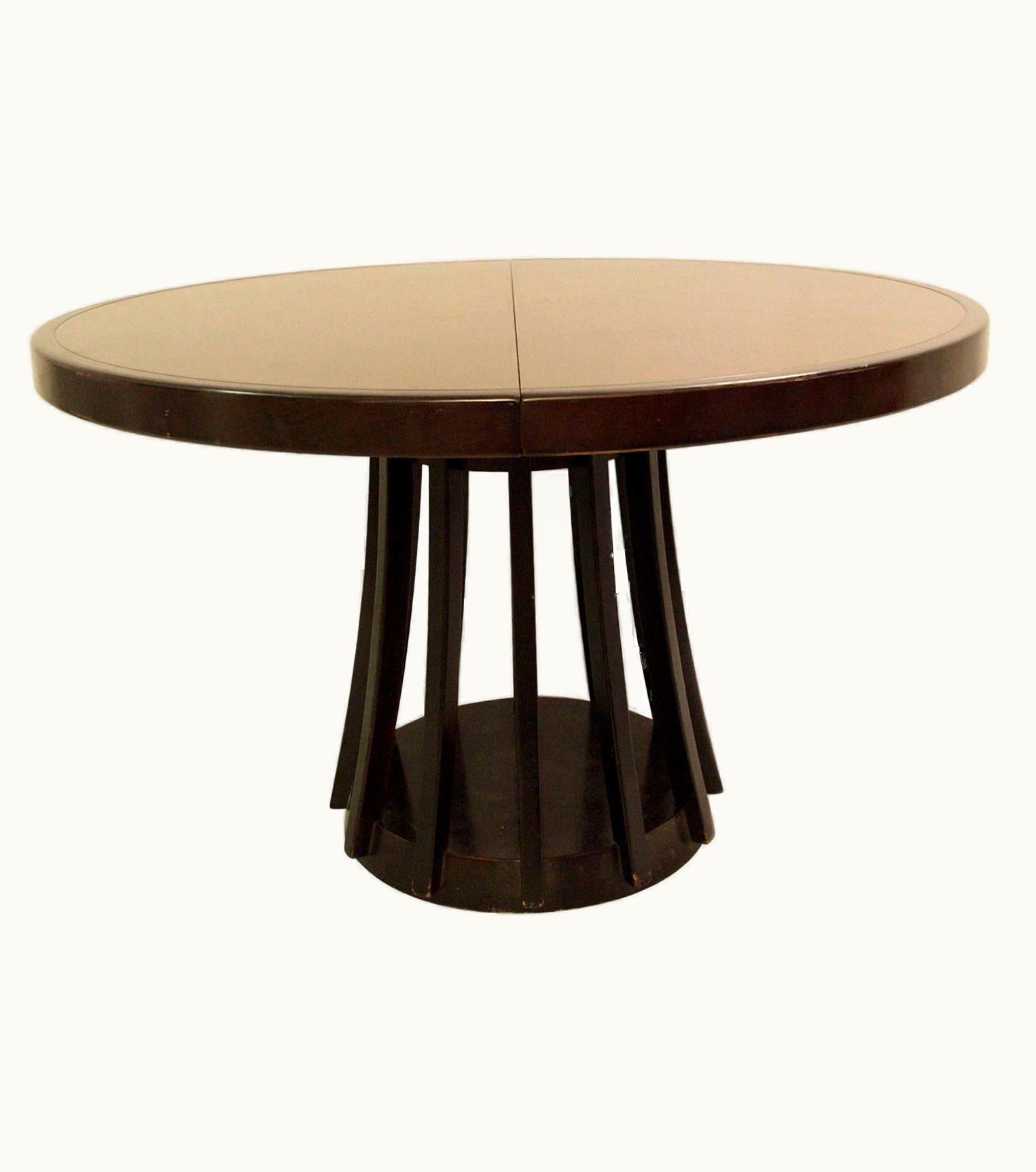 Angelo Mangiarotti For La Sorgente Dei Mobili, Extendable Dining Table, Mahogany