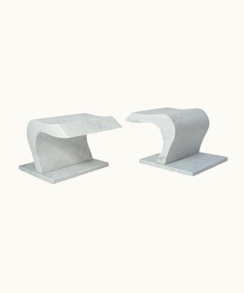 Angelo Mangiarotti Clizia Model Benches By Angelo Mangiarotti For Skipper, Italy