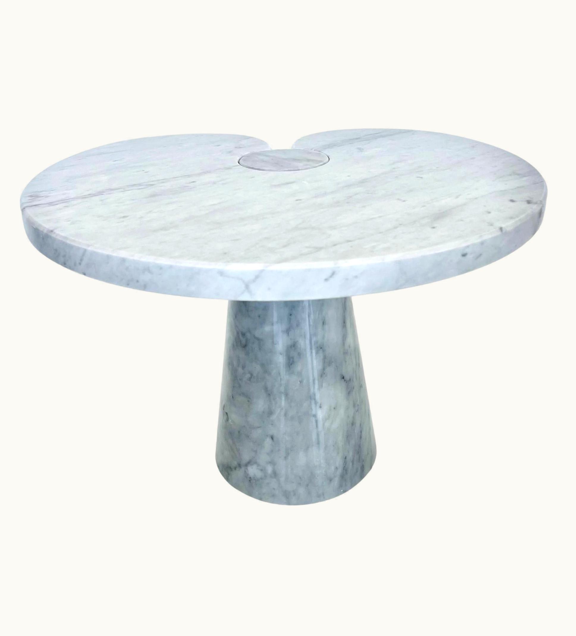 Angelo Mangiarotti Angelo Mangiarotti Carrara Marble Eros Side Table, 1970 UZ0198440