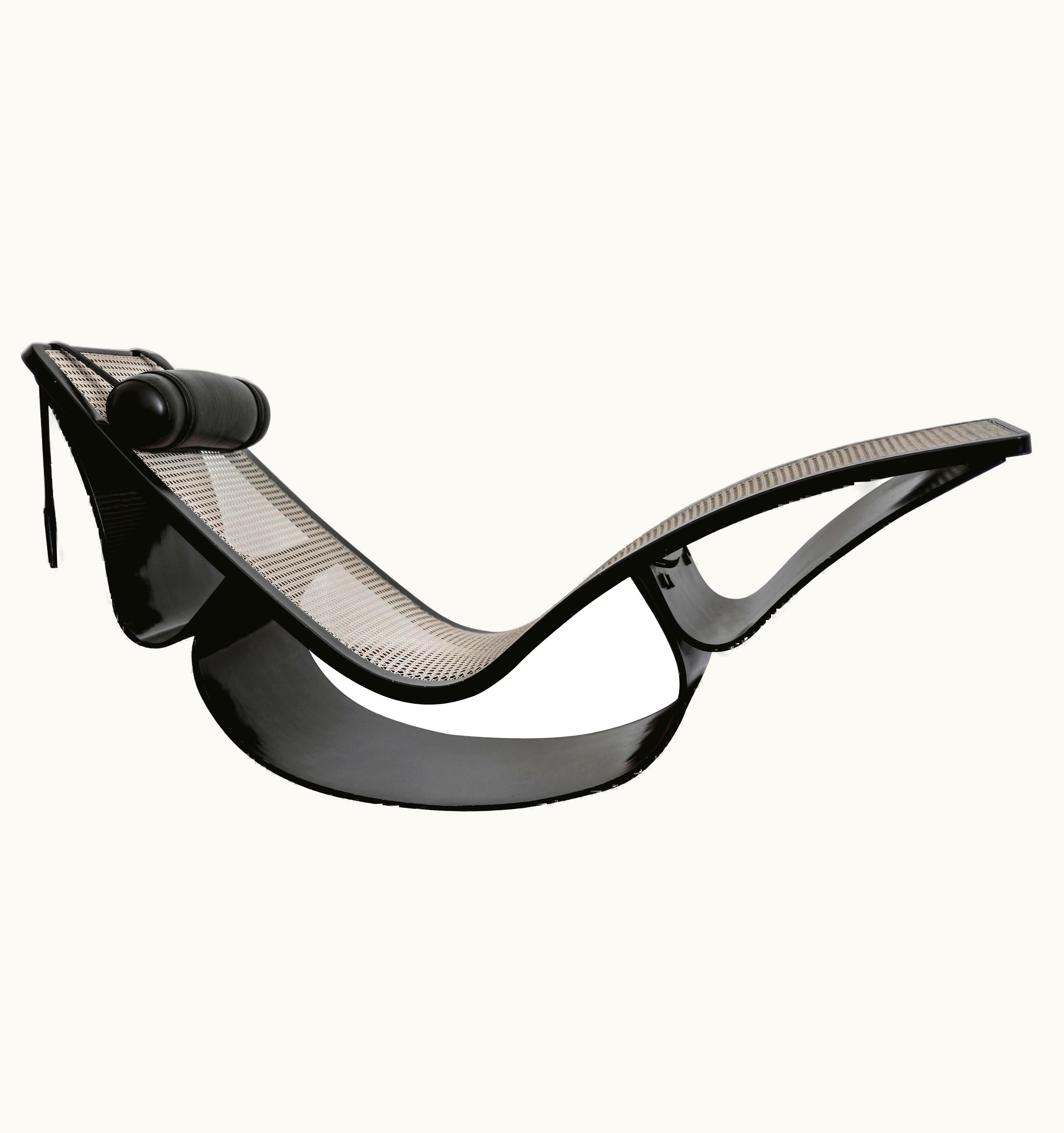 Anna Maria Niemeyer;Oscar Niemeyer Anna Maria Niemeyer;Oscar Niemeyer Original Vintage Rio Modern Chaise By Oscar Niemeyer