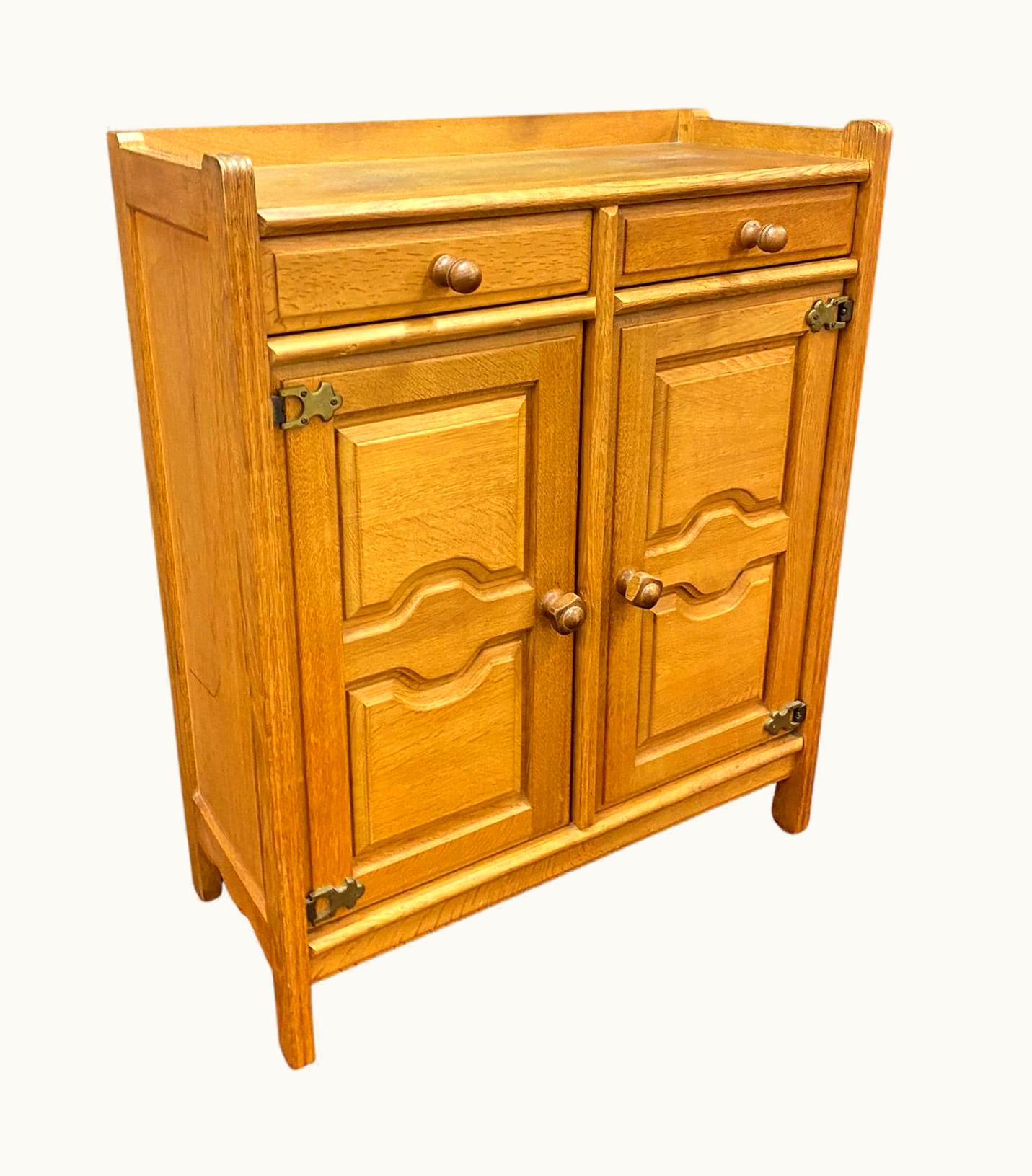 Guillerme et Chambron Guillerme et Chambron, Cabinet In Oak, Edition Votre Maison, Circa 1960/1970