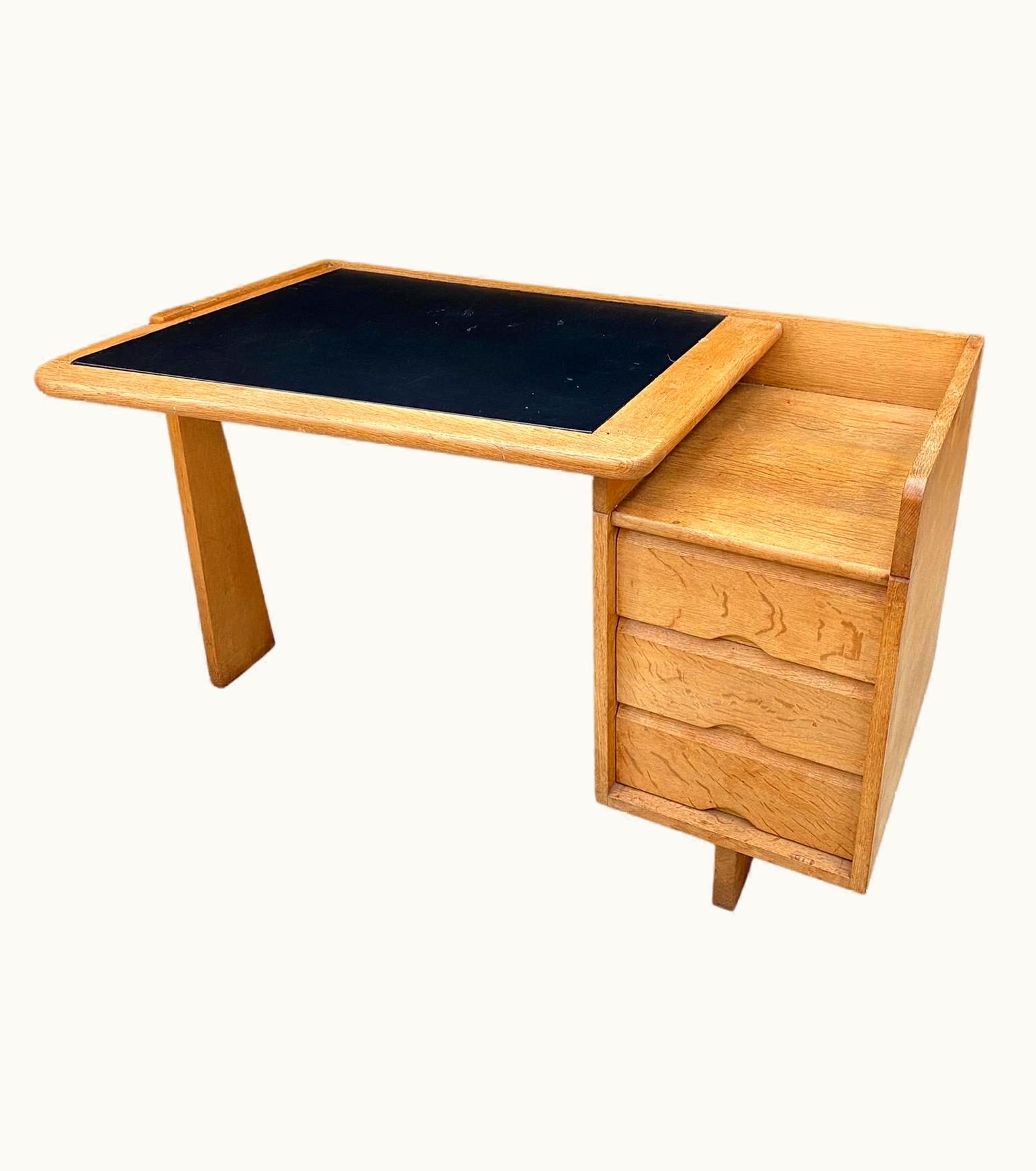 Guillerme et Chambron Guillerme et Chambron Etudiant Oak Desk, Circa 1970 UZ0198636