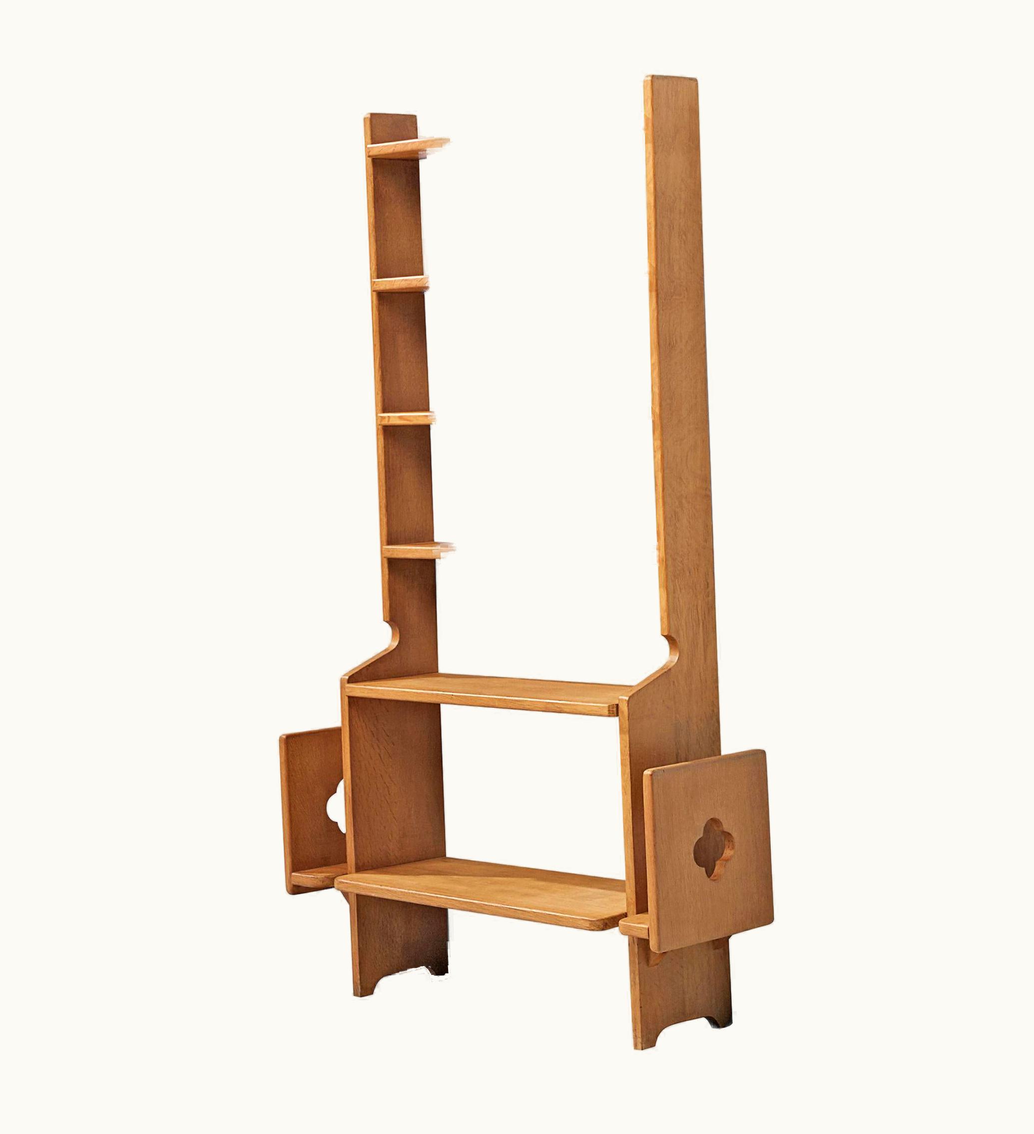 Guillerme et Chambron Guillerme et Chambron Bookcase In Solid Oak