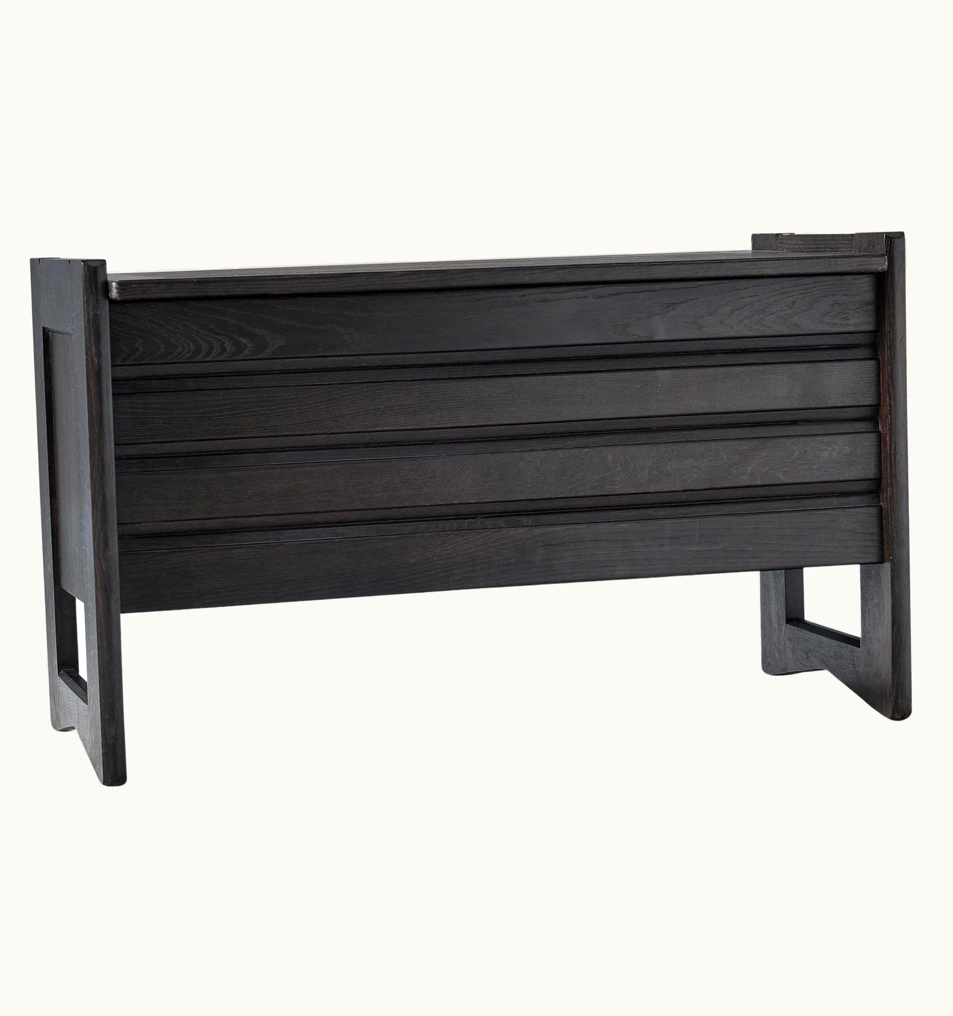 Guillerme et Chambron Guillerme et Chambron Cabinet In Black Oak