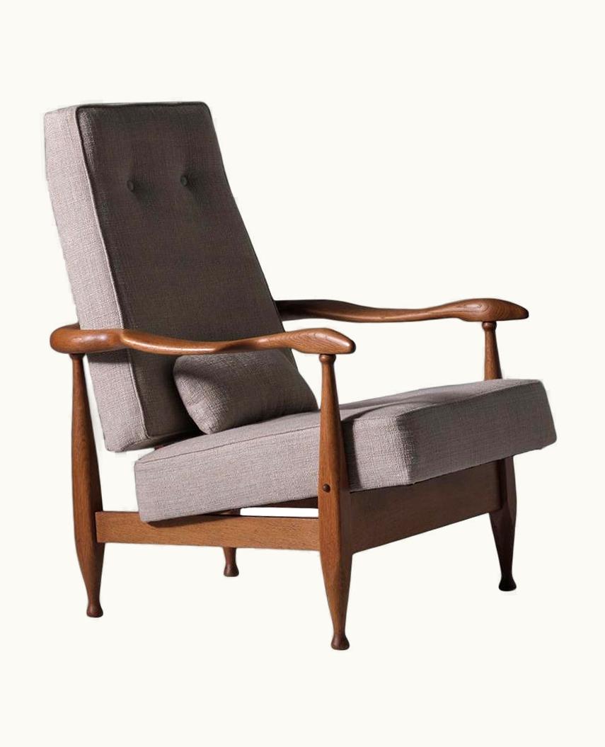 Guillerme et Chambron Guillerme Et Chambron 'Air France' Armchair, 1960's