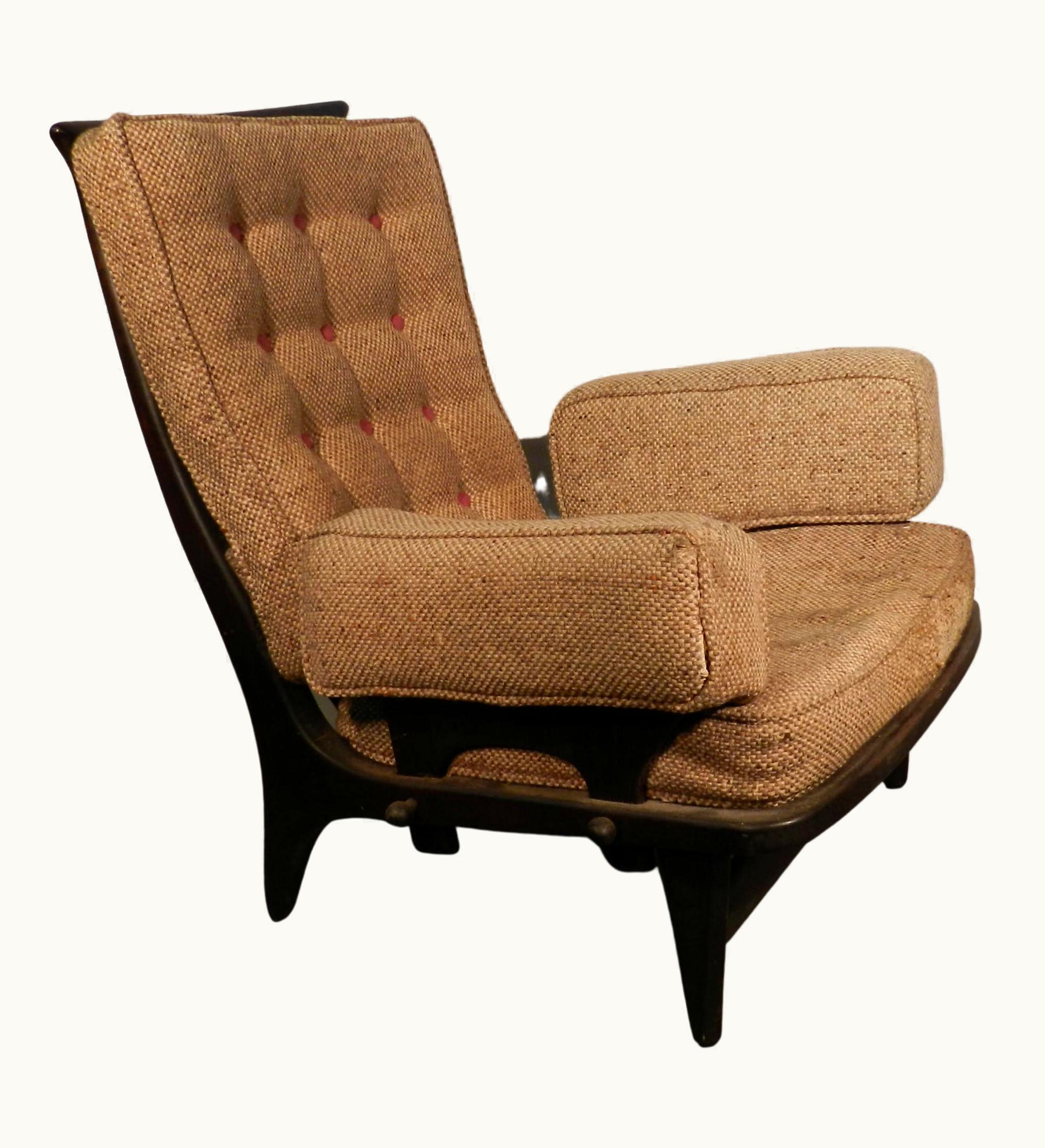 Guillerme et Chambron Guillerme et Chambron, 1960 Oak Armchair Edited By Votre Maison