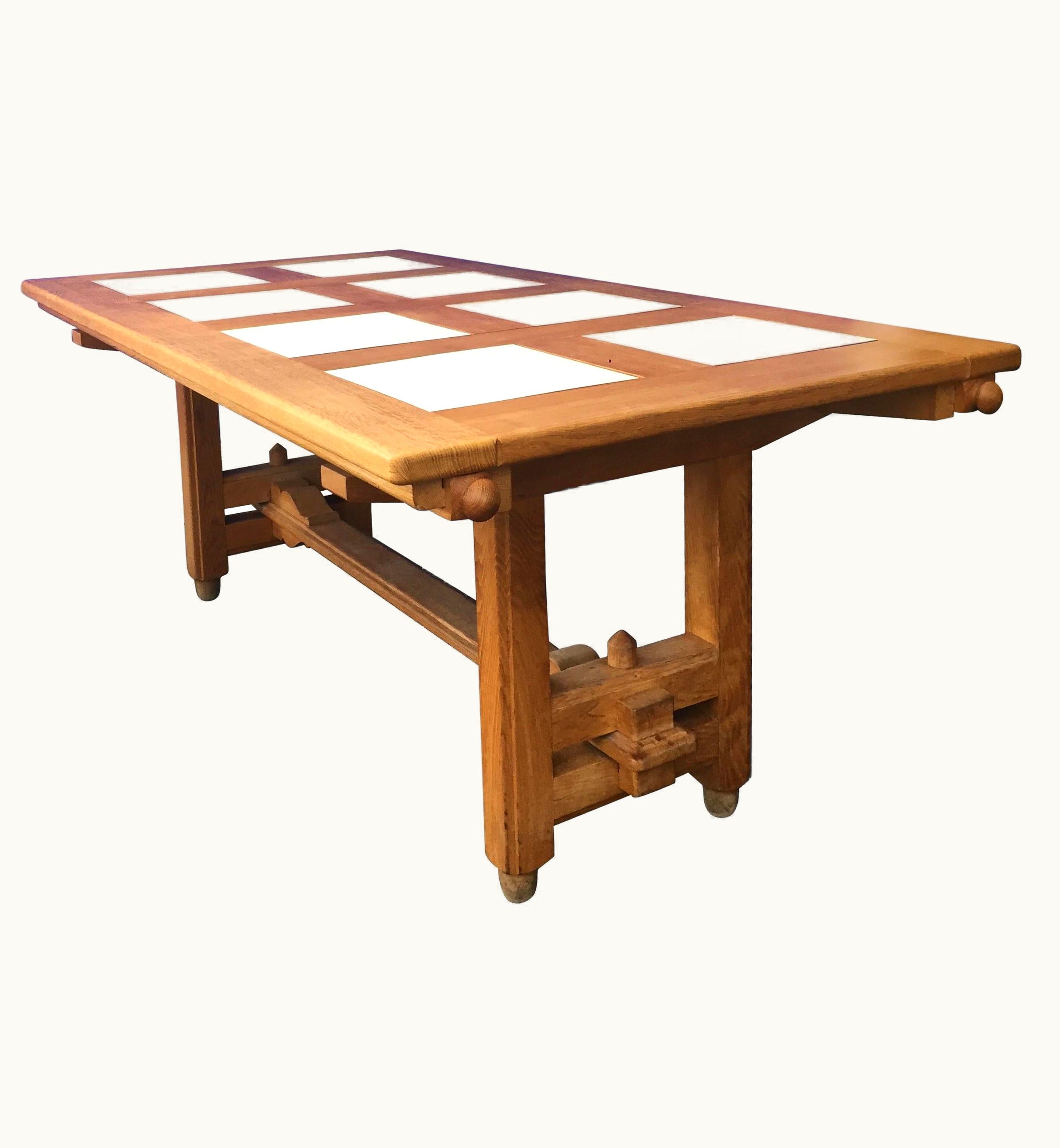 Guillerme et Chambron Guillerme et Chambron Extendable Dining Table