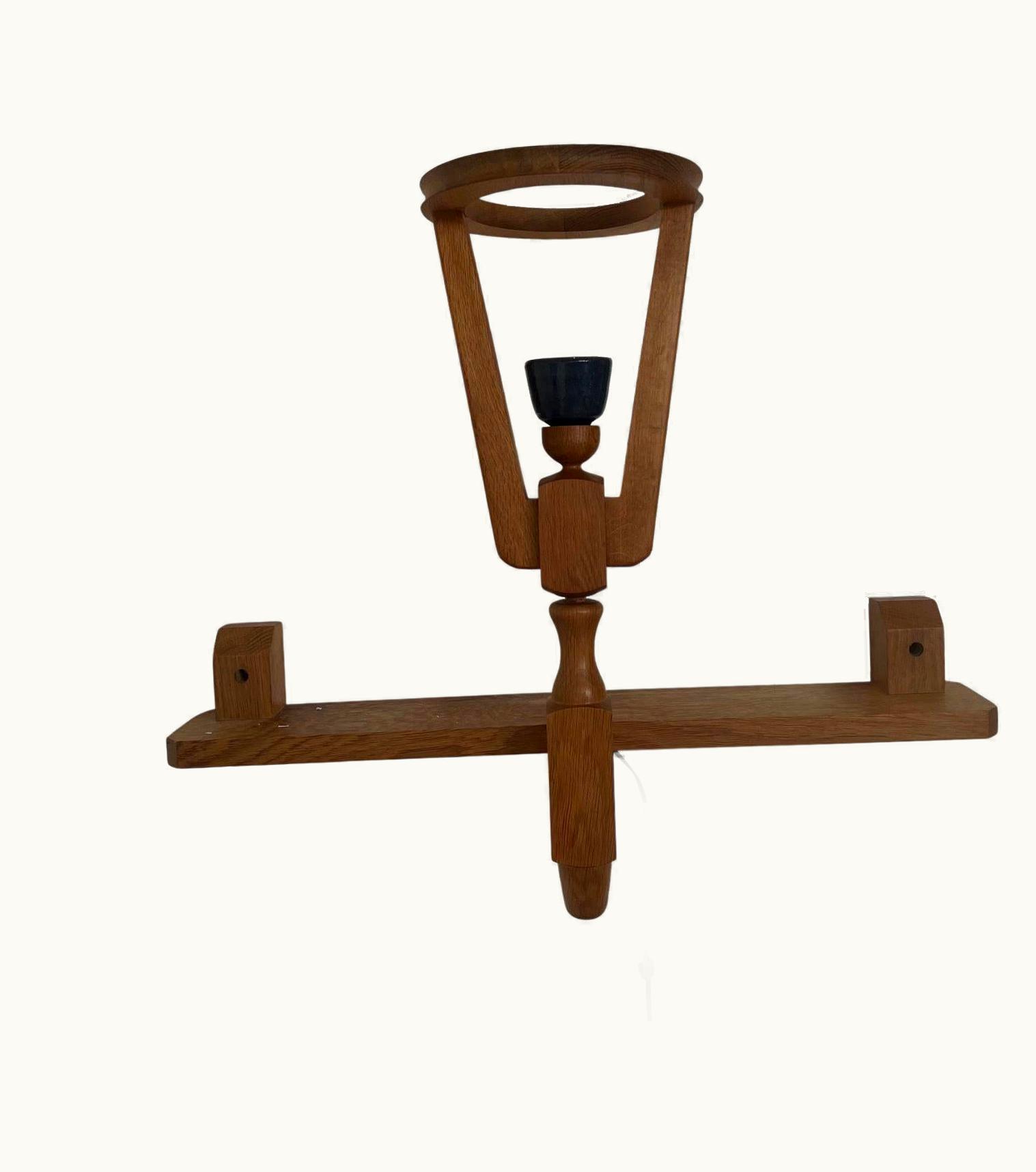 Guillerme et Chambron Guillerme et Chambron French Mid-Century Shelf Wall Lights