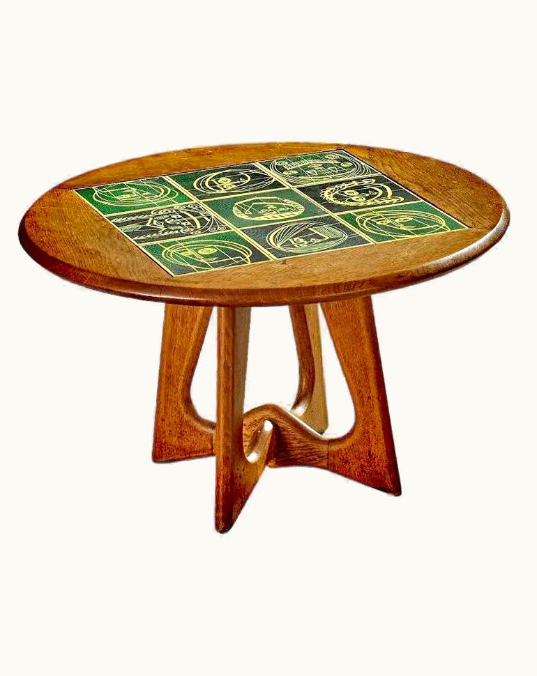 Guillerme et Chambron Guillerme et Chambron Oak Gueridon UZ0198853