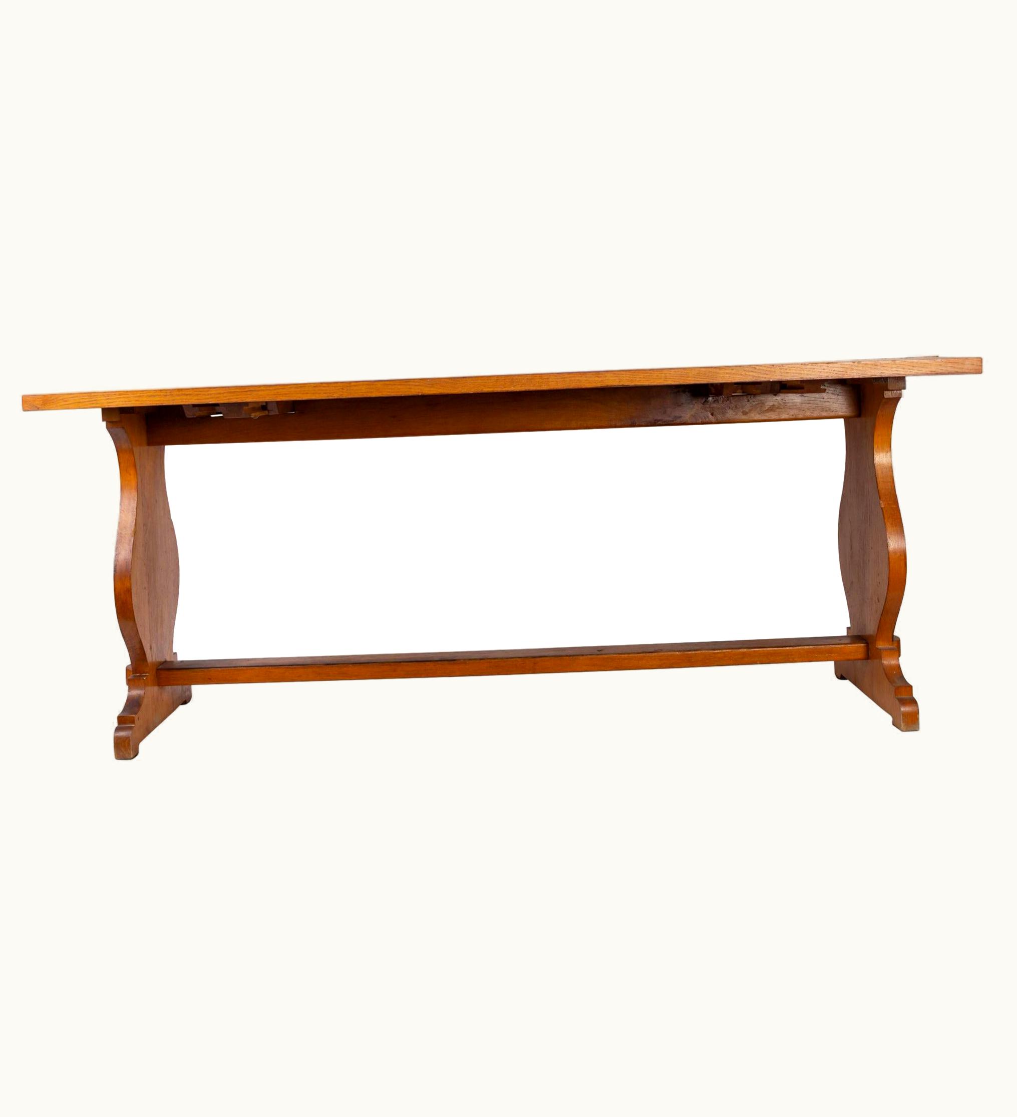 Guillerme et Chambron Dining Room Table, Robert Guillerme & Jacques Chambron, 1960