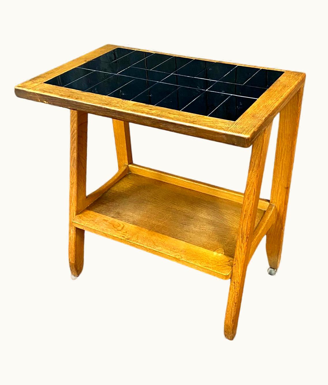 Guillerme et Chambron Guillerme et Chambron, Dessert In Oak, Edition Votre Maison Circa 1960/1970