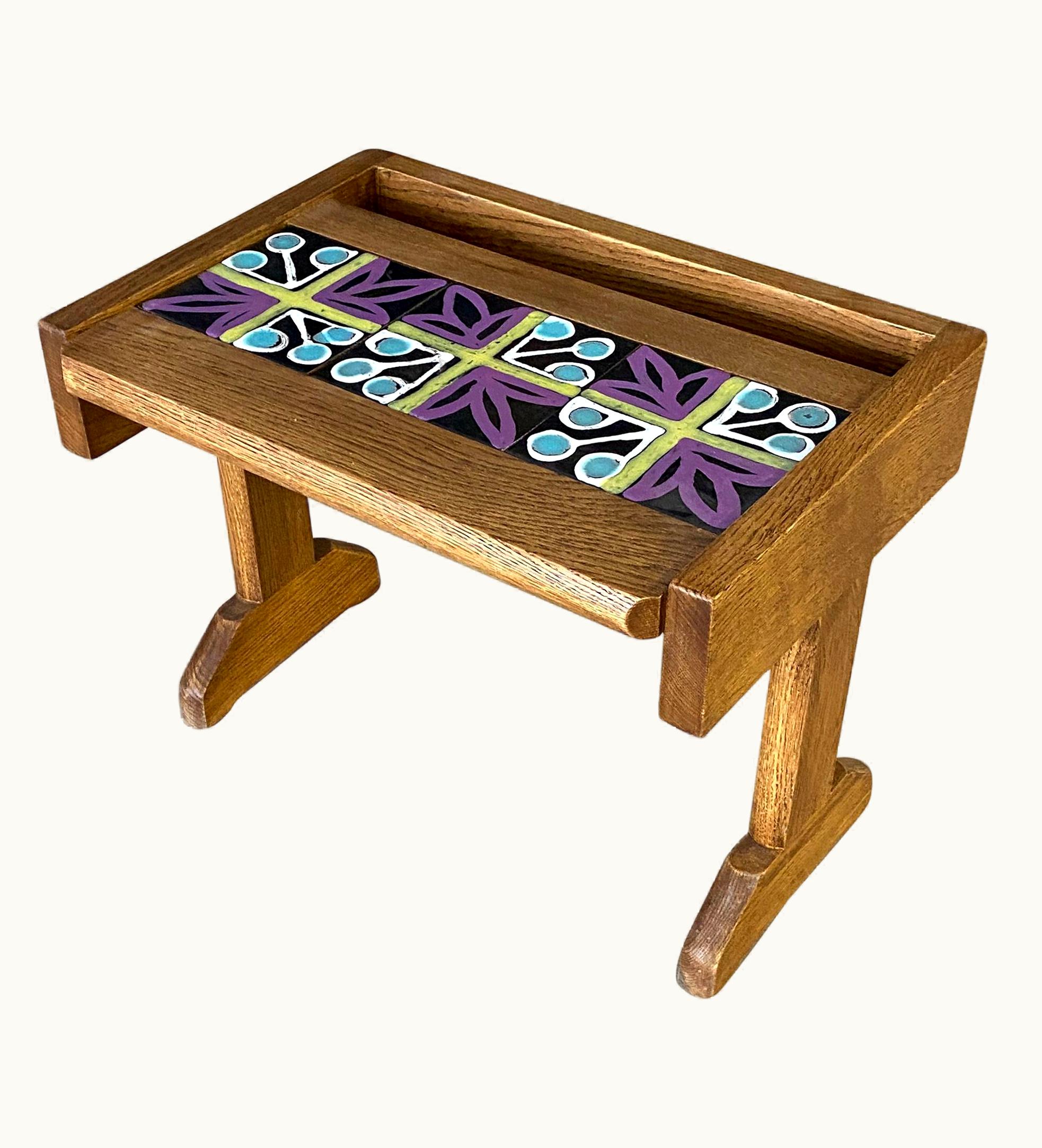 Guillerme et Chambron Guillerme et Chambron, Oak Nightstand Edition Votre Maison, Circa 1960 UZ0198988
