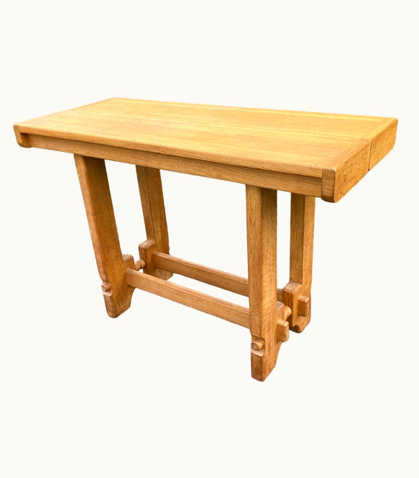 Guillerme et Chambron Guillerme et Chambron Rare Console-Table By Guillerme Et Chambron Edition Votre Maison, Circa 1970