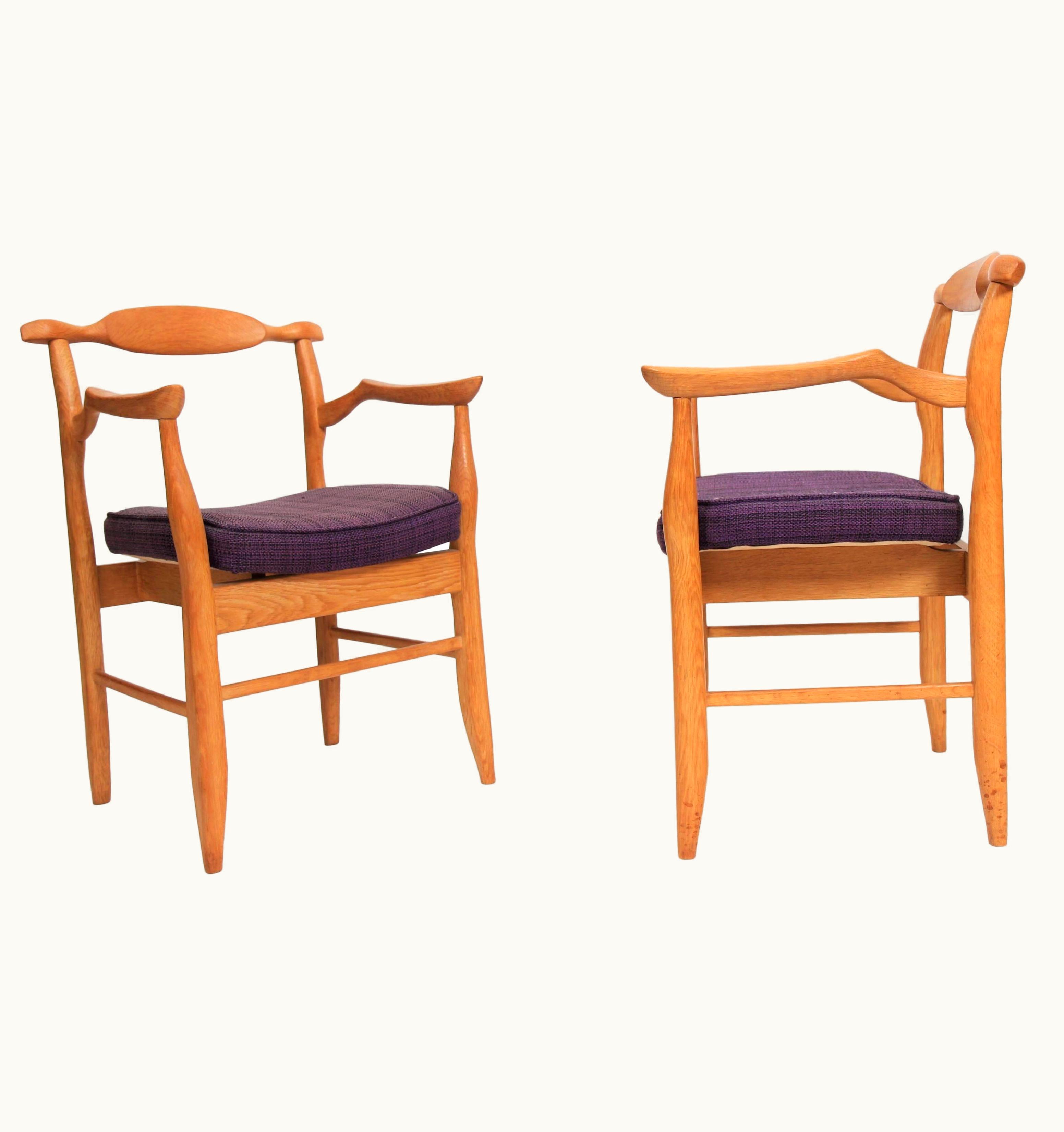 Guillerme et Chambron Guillerme et Chambron Rare Guillerme And Chambron Dining Room France, 1960