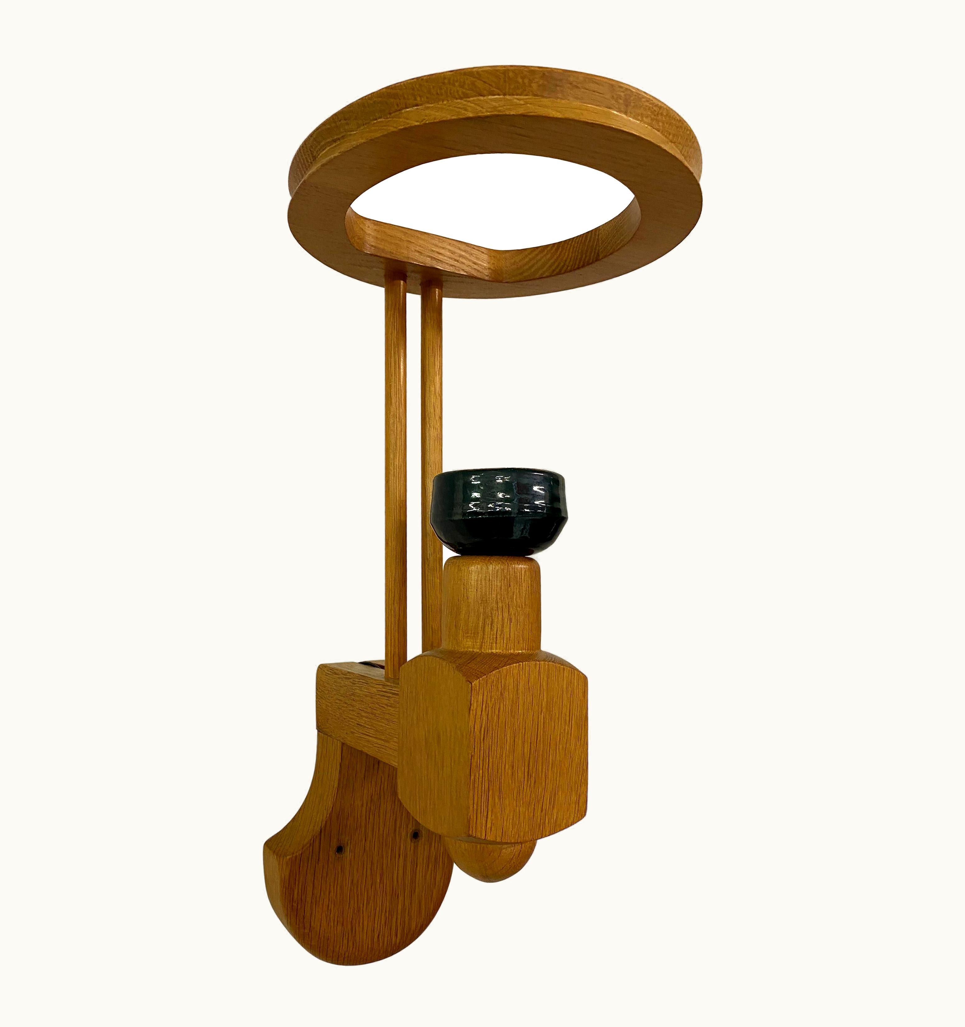 Guillerme et Chambron Guillerme et Chambron Wall Sconce En Chene, Edition Votre Maison, Circa 1970 UZ0199045