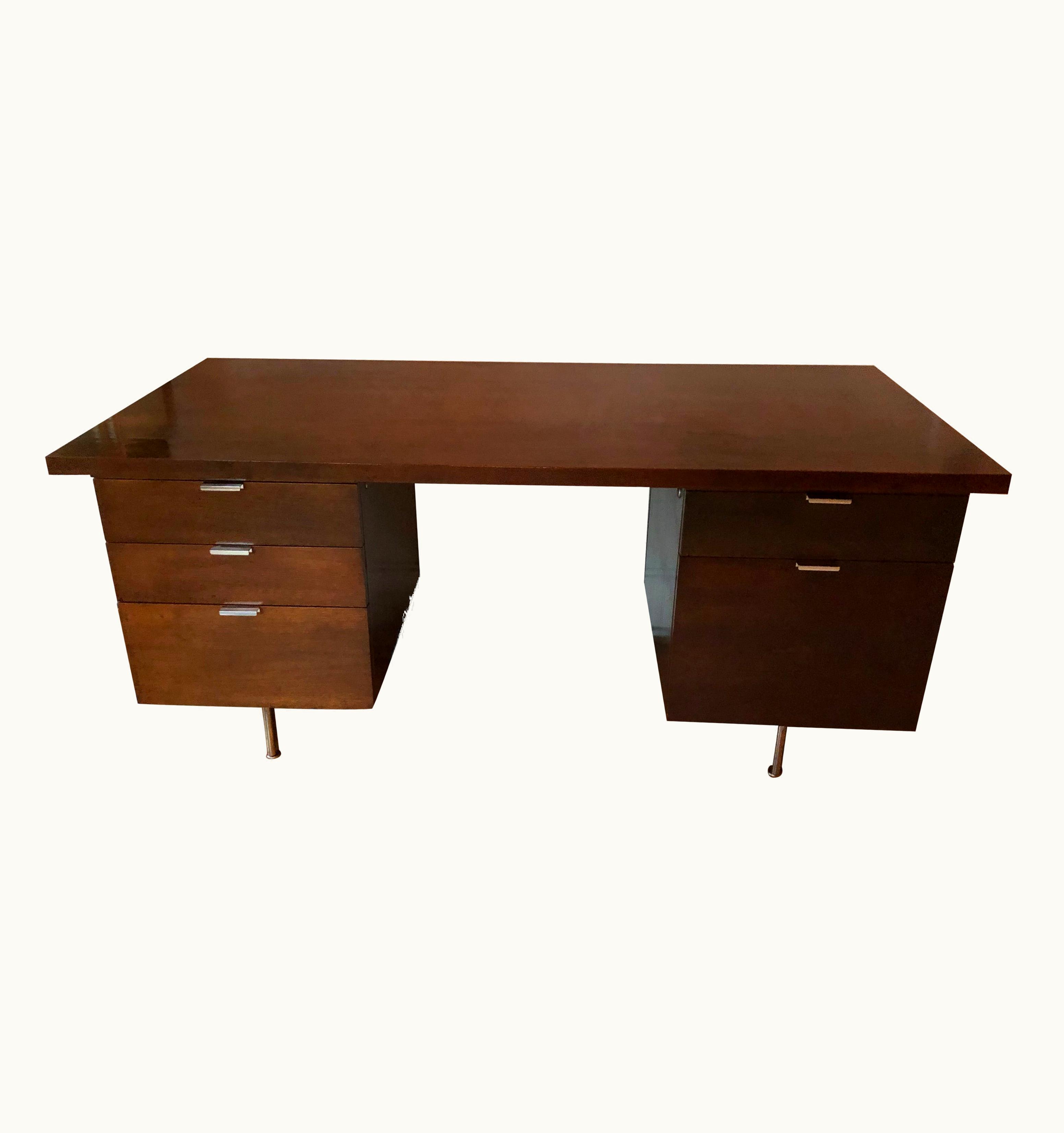 George Nelson George Nelson Iconic George Nelson Mid-Century Modern Executive Desk
