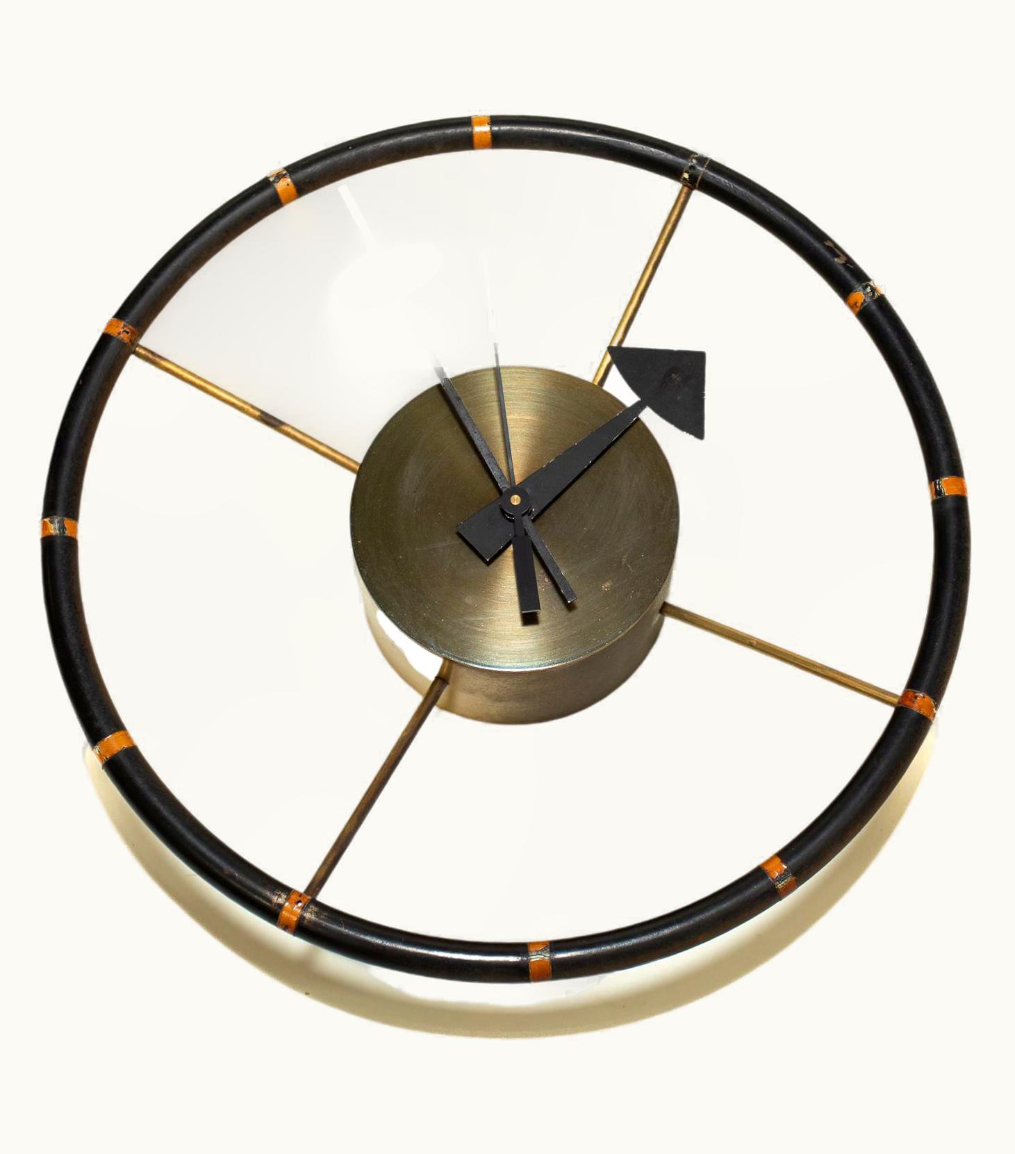 George Nelson George Nelson Studio Steering Wheel Clock