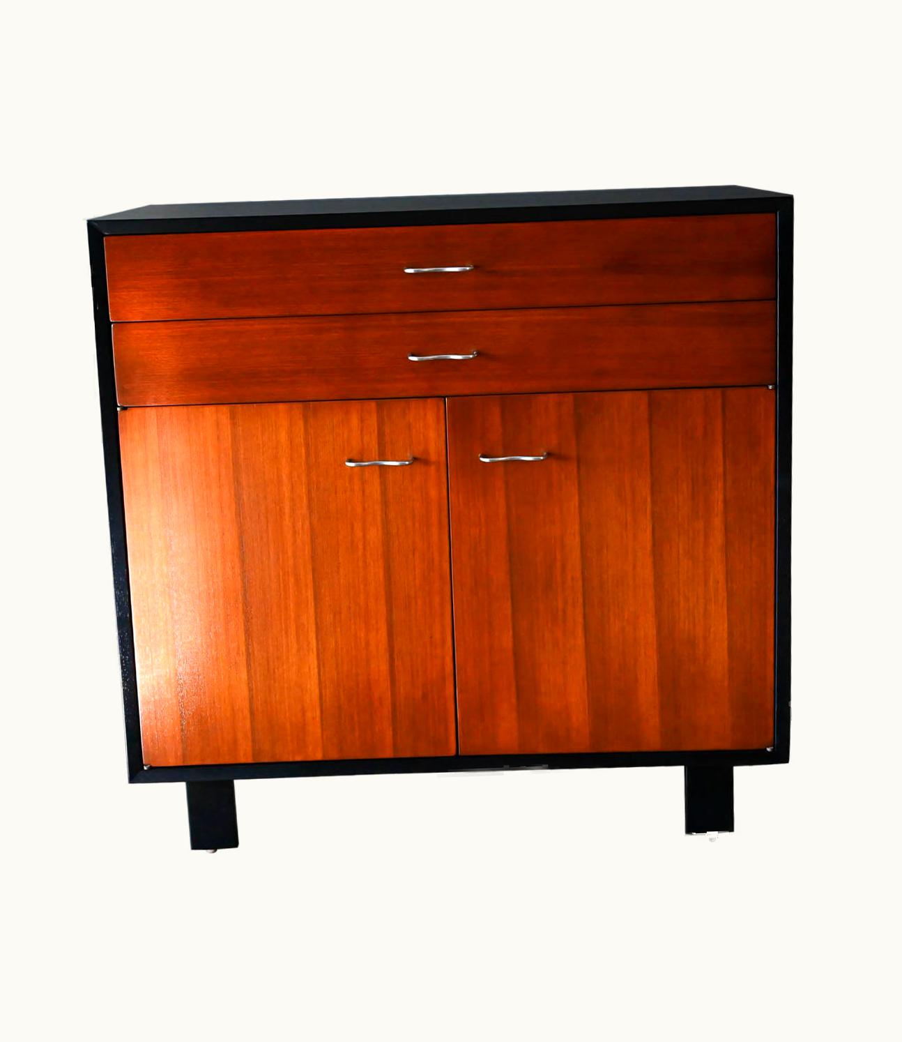 George Nelson George Nelson For Herman Miller Two Tone Cabinet, Ca. 1950