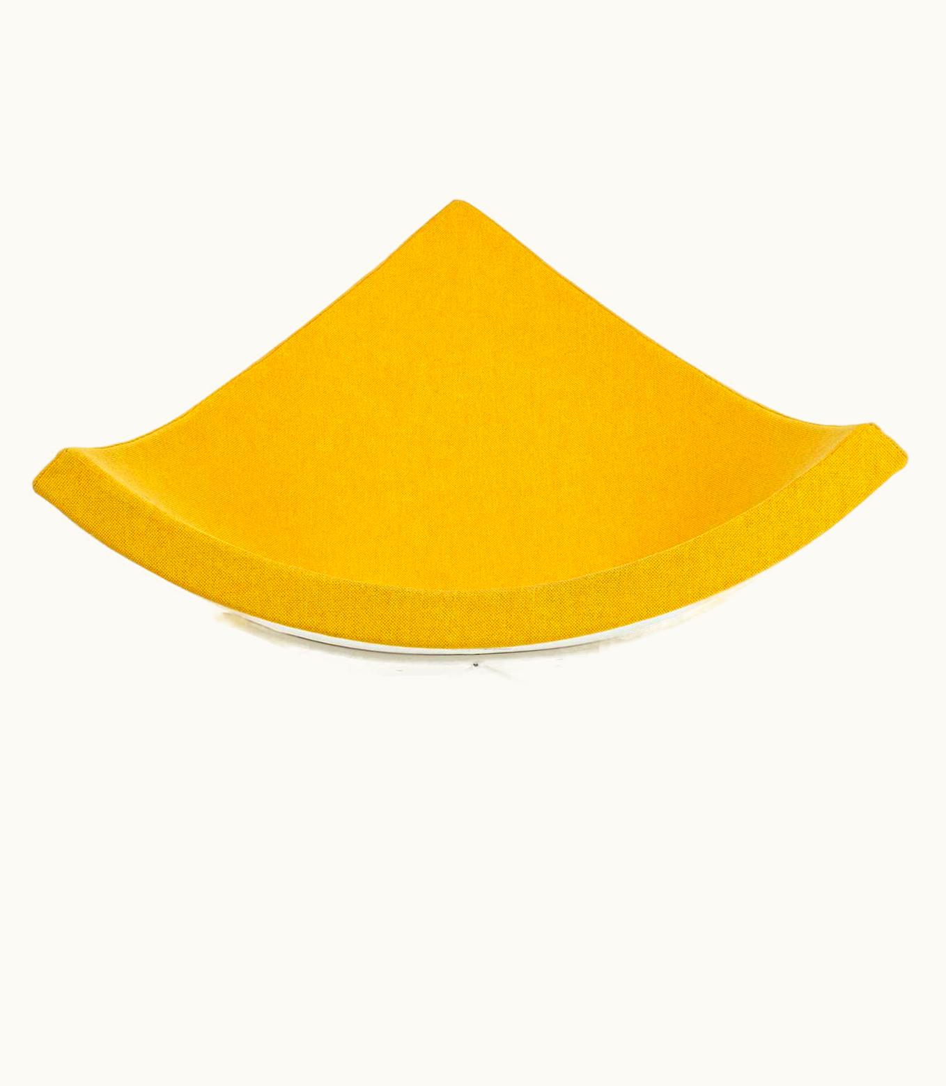 George Nelson George Nelson Coconut Lounge Chair In Maharam Mode Goldenrod Fabrics