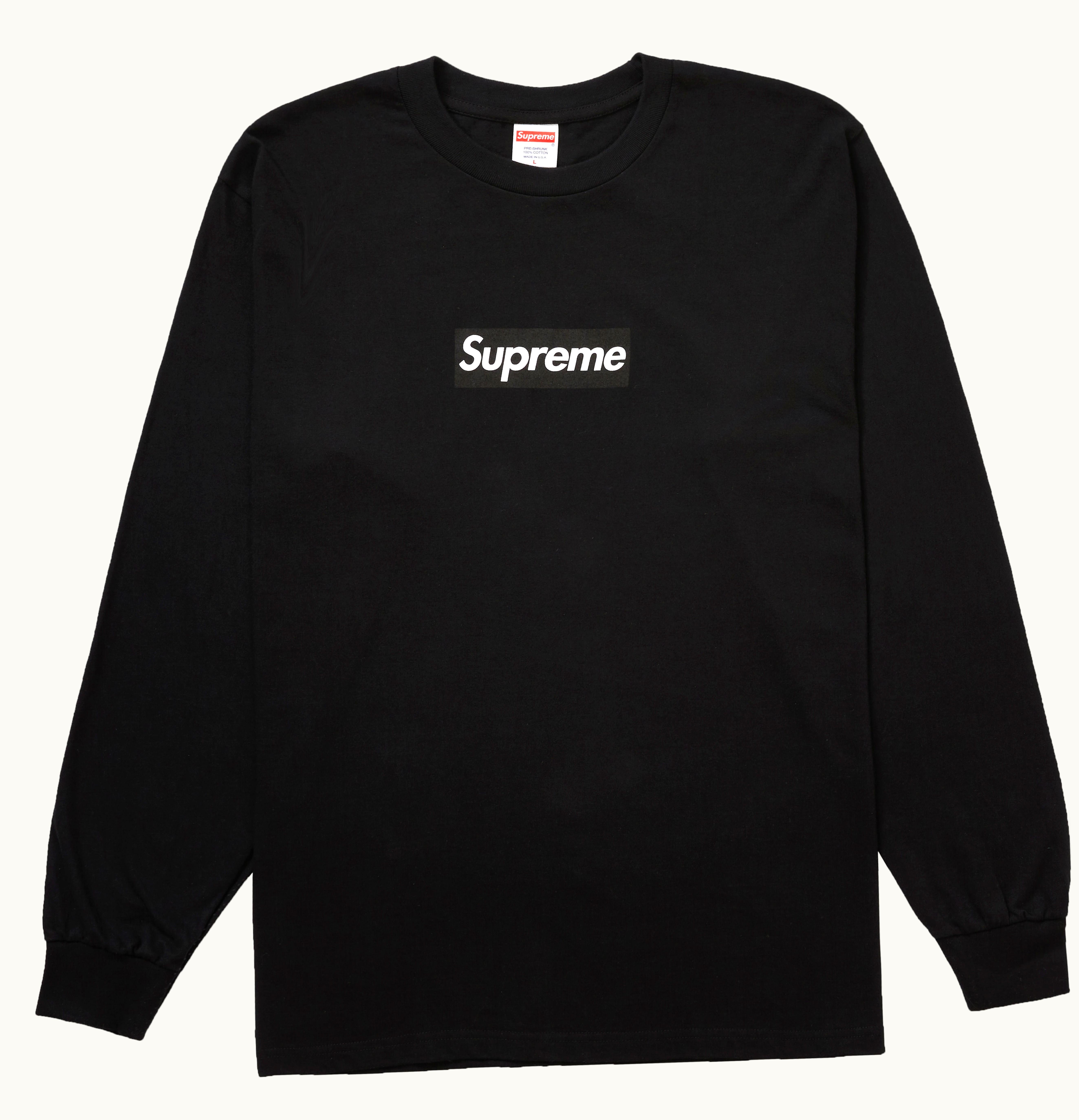 Supreme Supreme Box Logo L S Tee Black