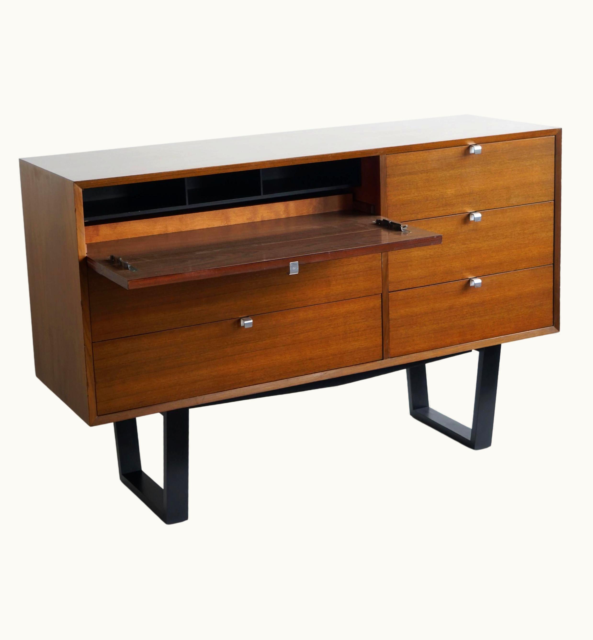 George Nelson George Nelson Mid-century George Nelson Secretary Dresser And Desk For Herman Miller, 1960's