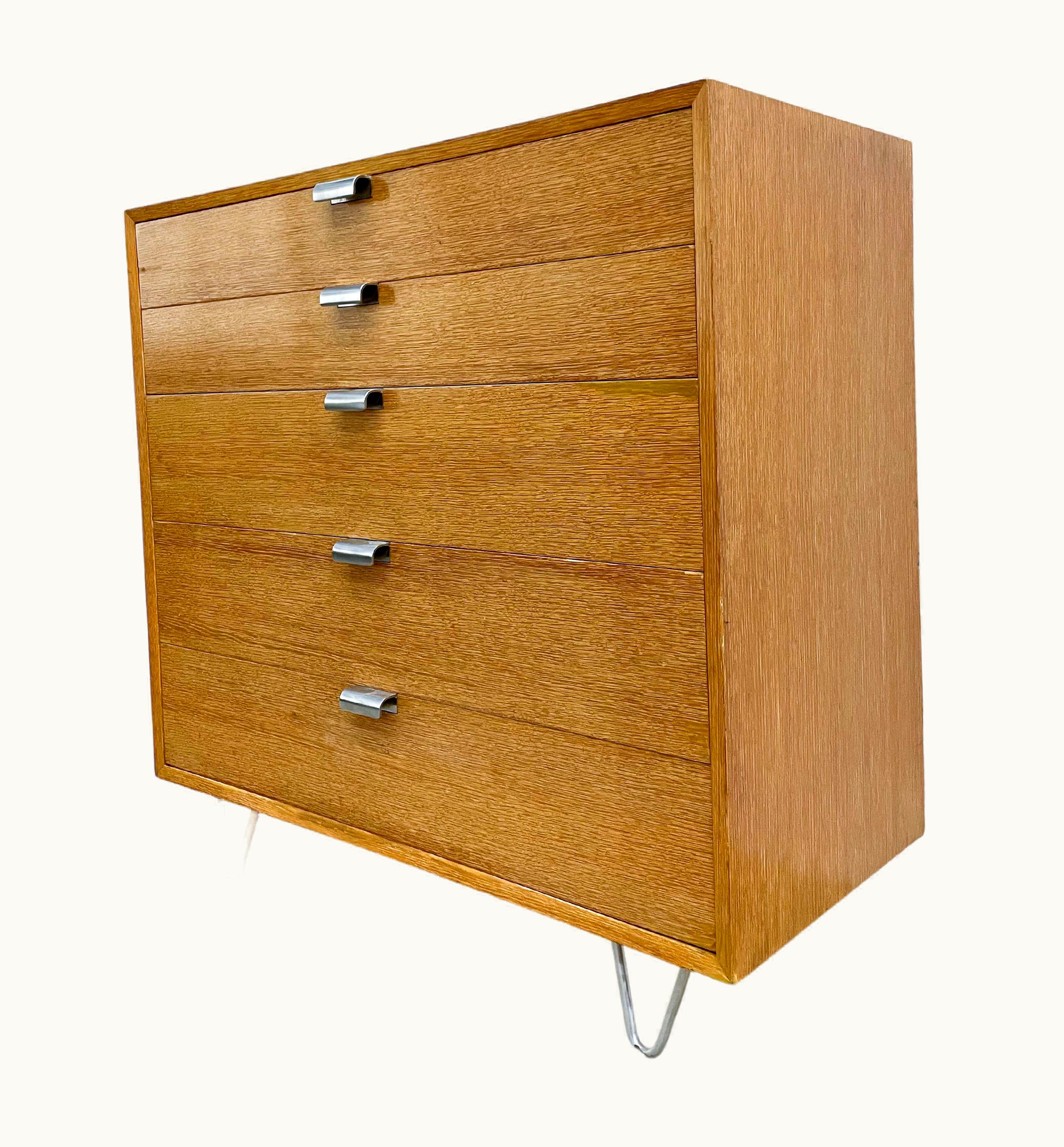 George Nelson George Nelson For Herman Miller BCS Dresser On Hairpin Legs