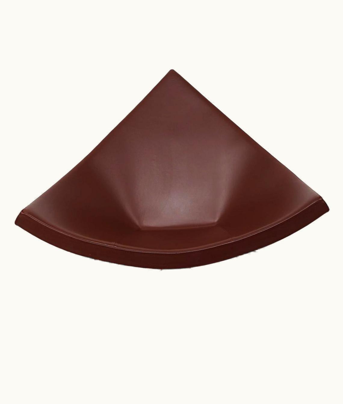 George Nelson George Nelson Mid-Century Modern Brown Leather Coconut Chair By George Nelson For VItra