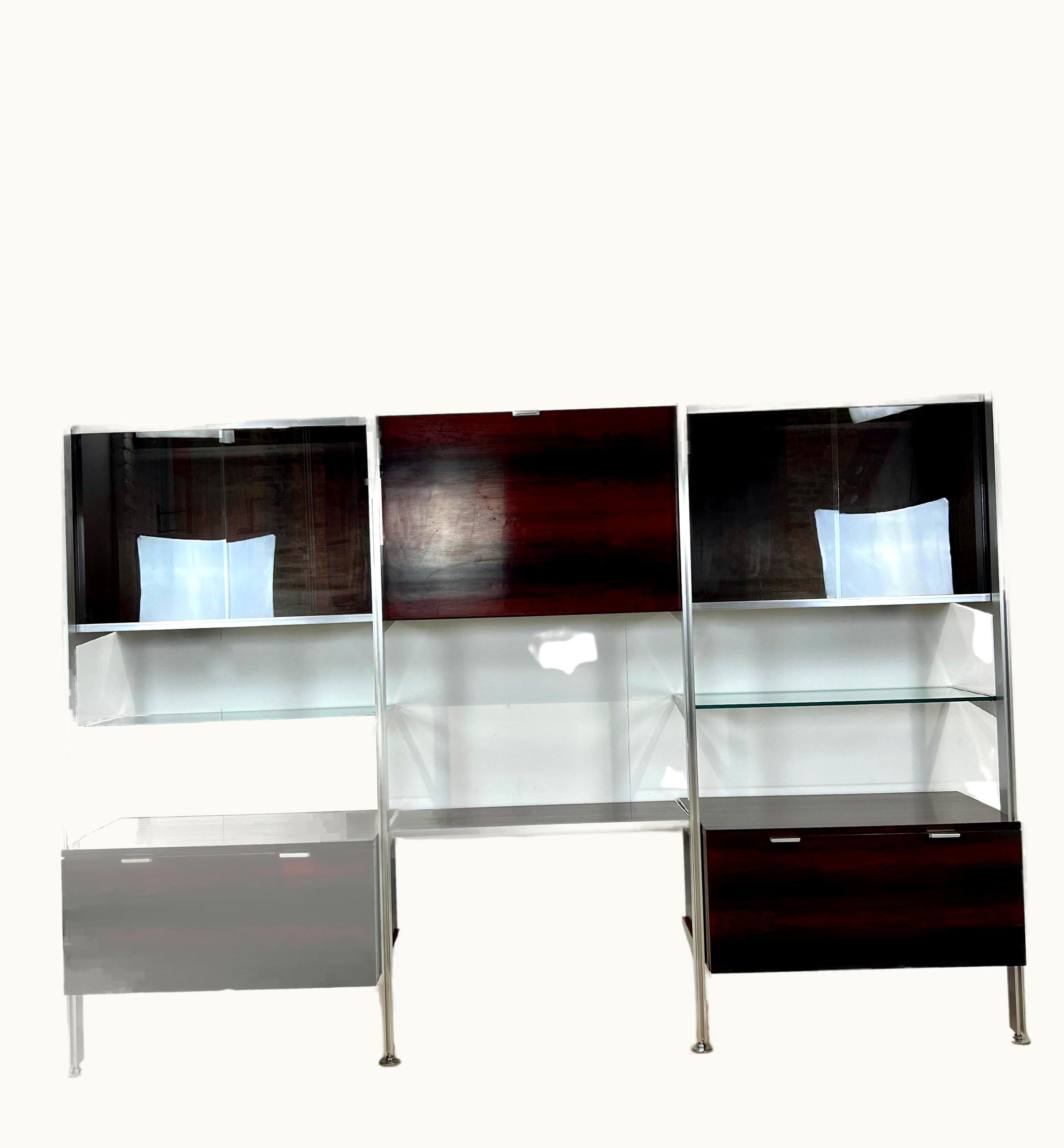 George Nelson George Nelson Wall Unit By George Nelson For Mobilier International, 1960s