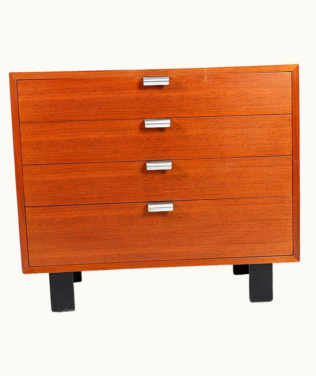 George Nelson George Nelson For Herman Miller Walnut Drawer Chest