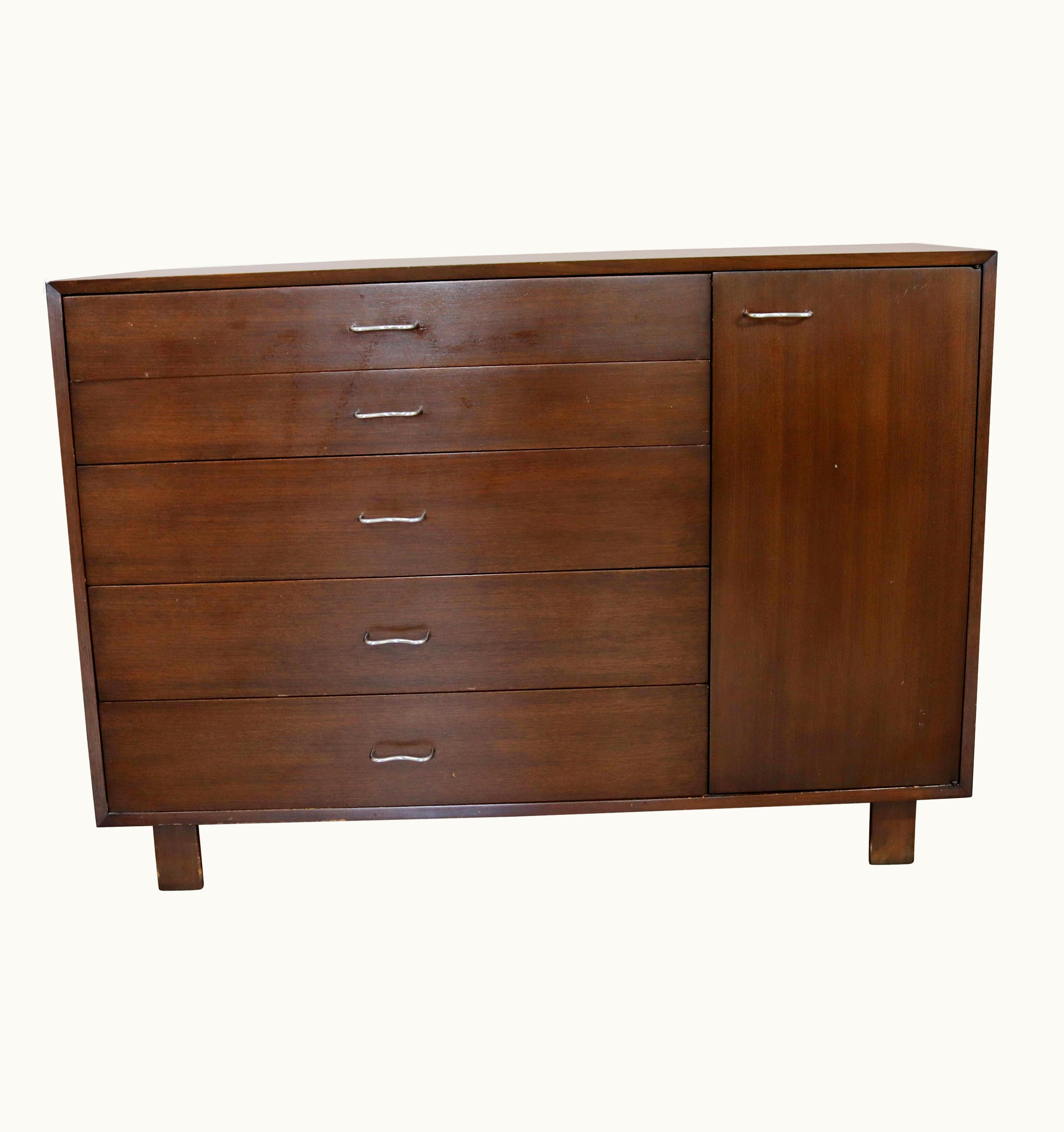 George Nelson George Nelson Mid-Century Modern George Nelson For Herman Miller Small Dresser Cabinet, 1950s